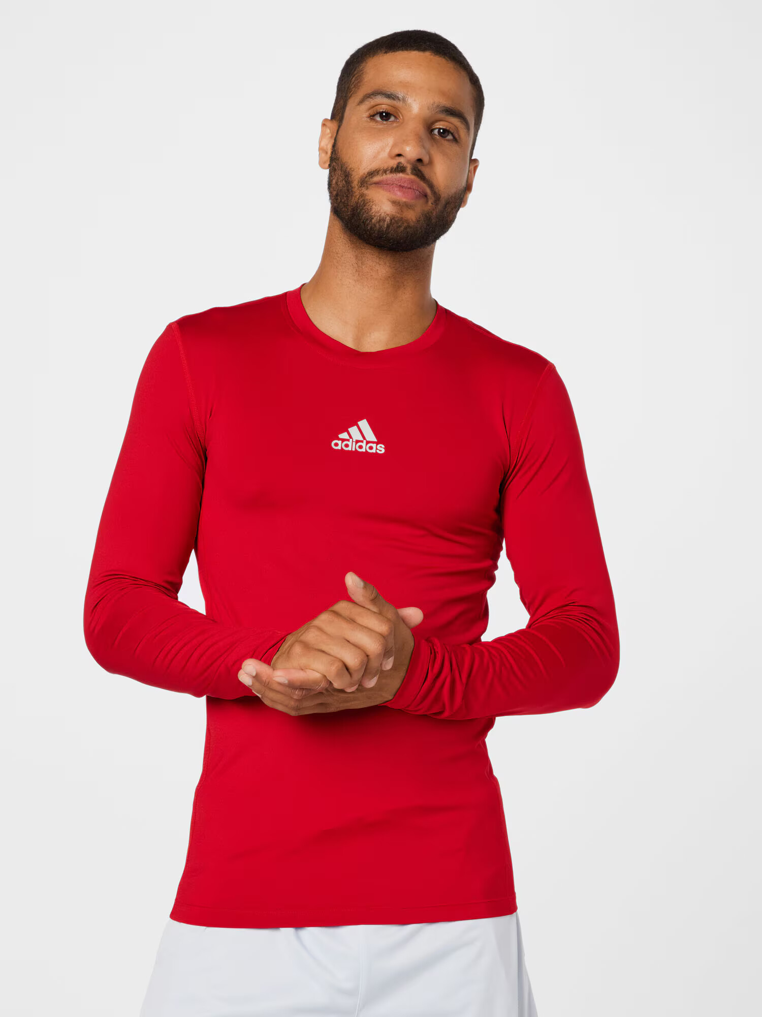 ADIDAS SPORTSWEAR Funkcionalna majica vinsko rdeča / bela - Pepit.si