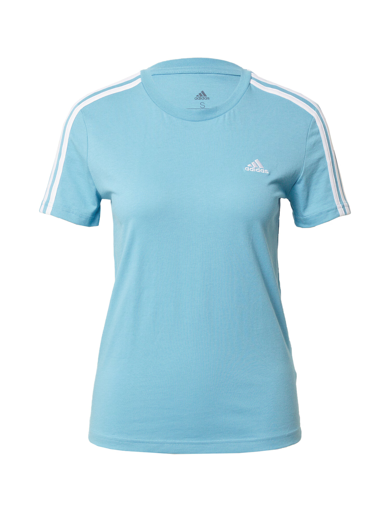 ADIDAS SPORTSWEAR Funkcionalna majica voda / bela - Pepit.si