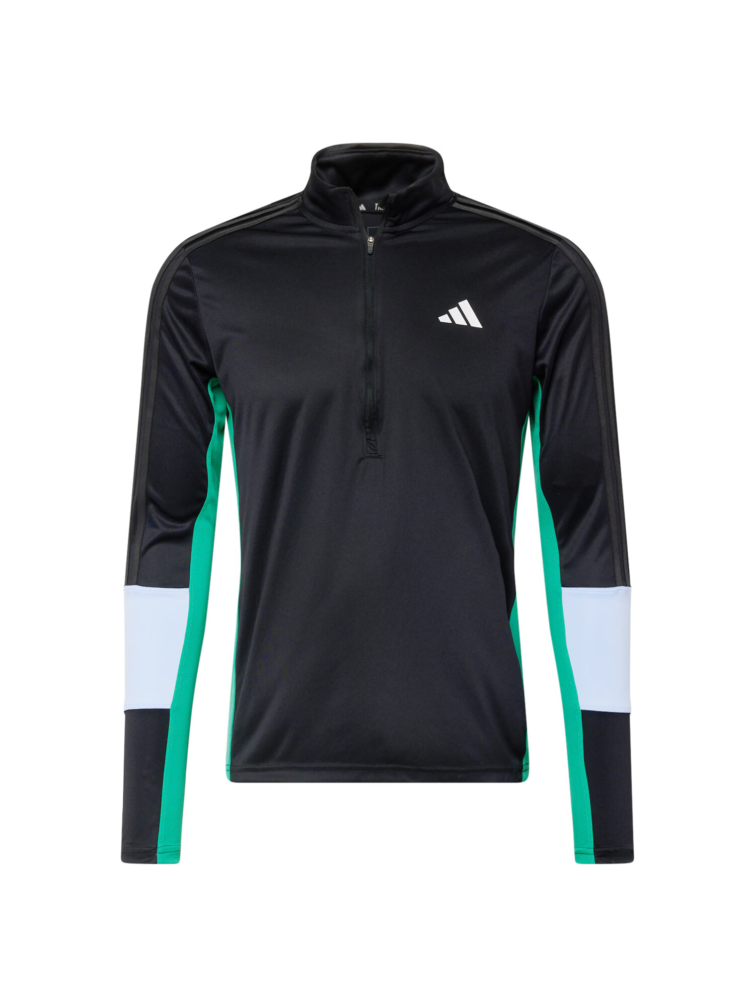 ADIDAS PERFORMANCE Funkcionalna majica žad / črna / bela - Pepit.si