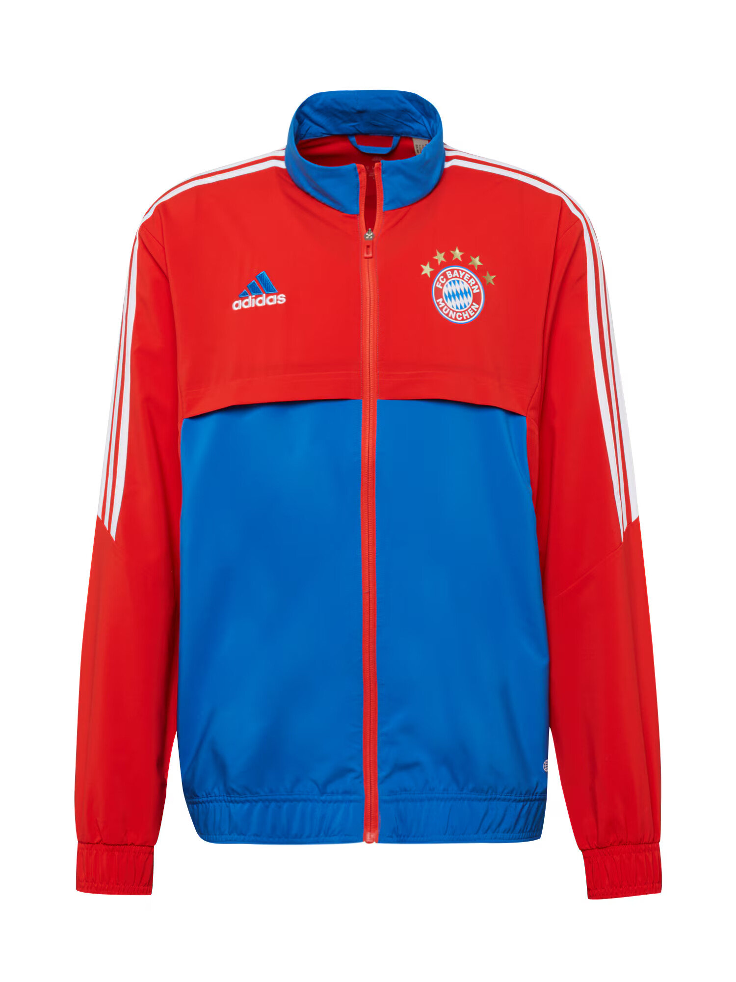 ADIDAS SPORTSWEAR Športna jakna 'FC Bayern München' modra / rdeča / bela - Pepit.si