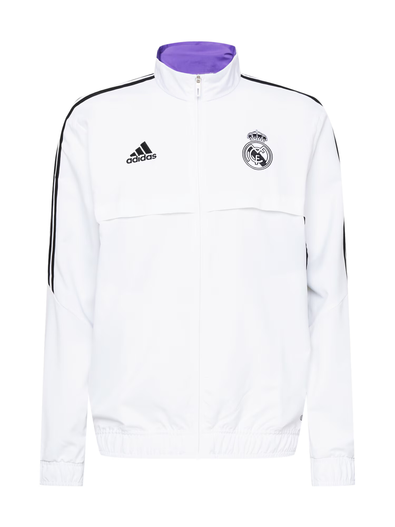 ADIDAS SPORTSWEAR Športna jakna 'Real Madrid Condivo 22' črna / bela - Pepit.si