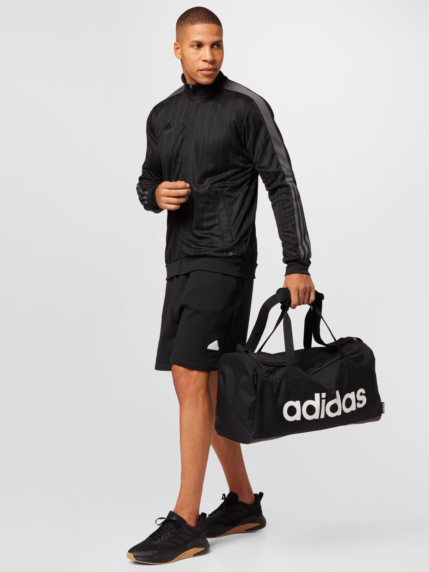 ADIDAS SPORTSWEAR Jakna za trening 'Tiro' temno siva / črna - Pepit.si