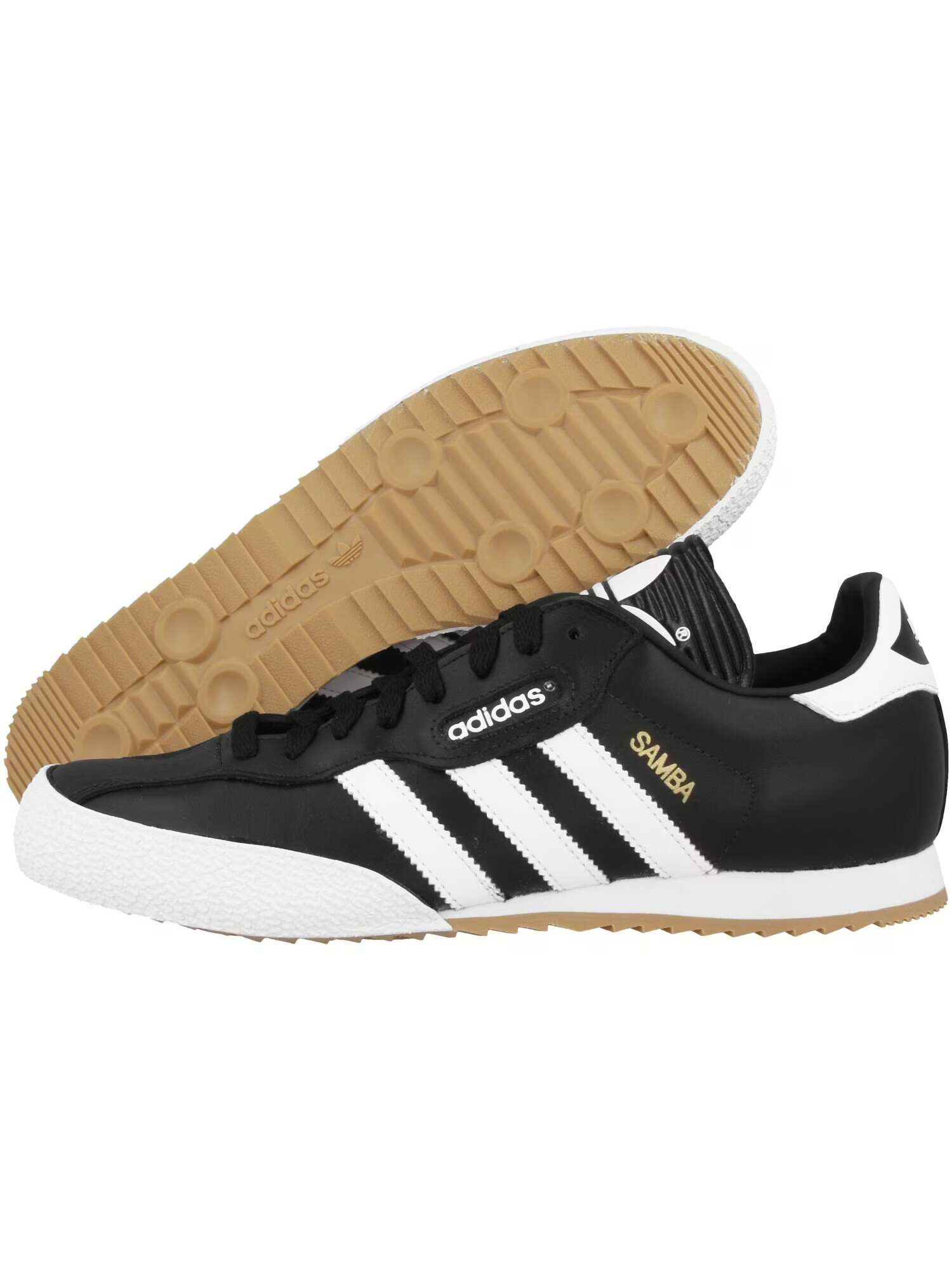 ADIDAS ORIGINALS Nizke superge 'Samba' črna / bela - Pepit.si