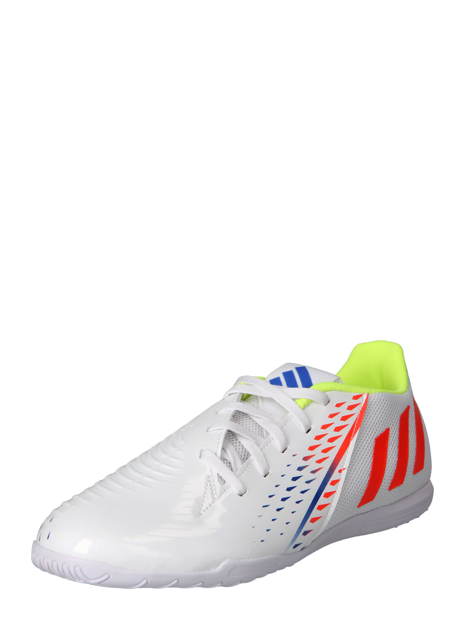 ADIDAS PERFORMANCE Nogometni čevelj 'PREDATOR EDGE.4' modra / neonsko rumena / rdeča / bela - Pepit.si