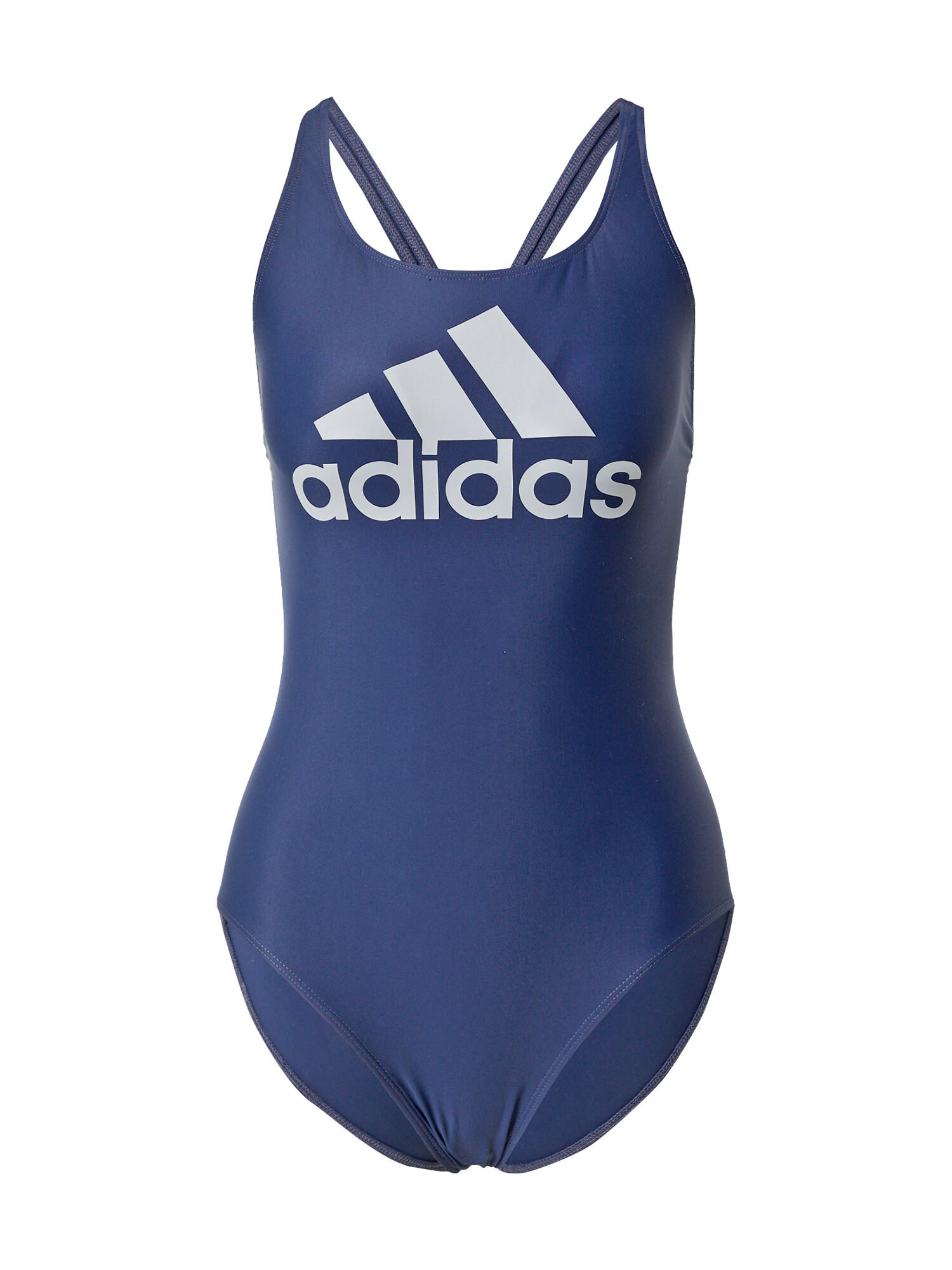 ADIDAS PERFORMANCE Športne enodelne kopalke bela / temno modra - Pepit.si