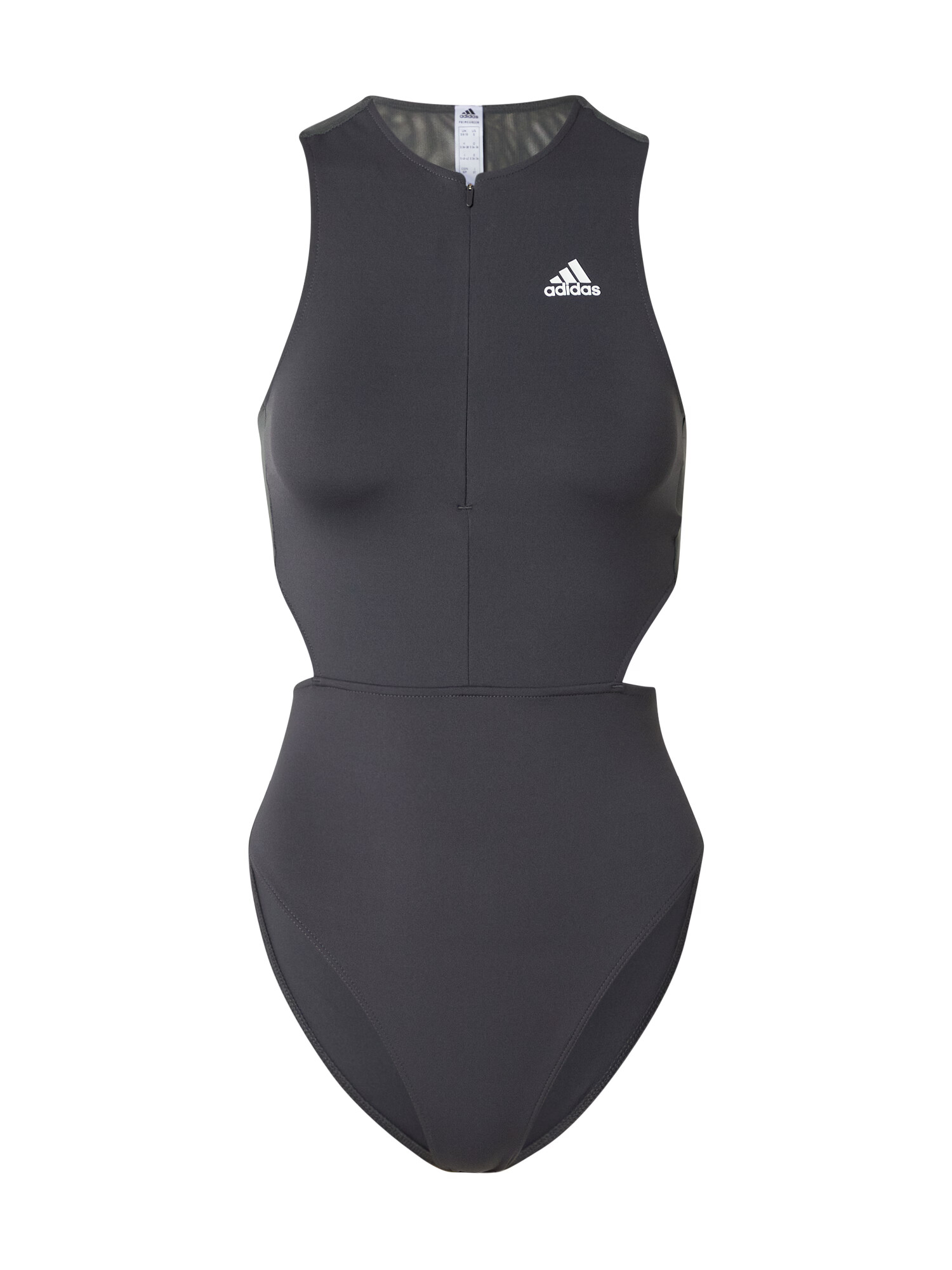 ADIDAS PERFORMANCE Športen bodi siva / bela - Pepit.si