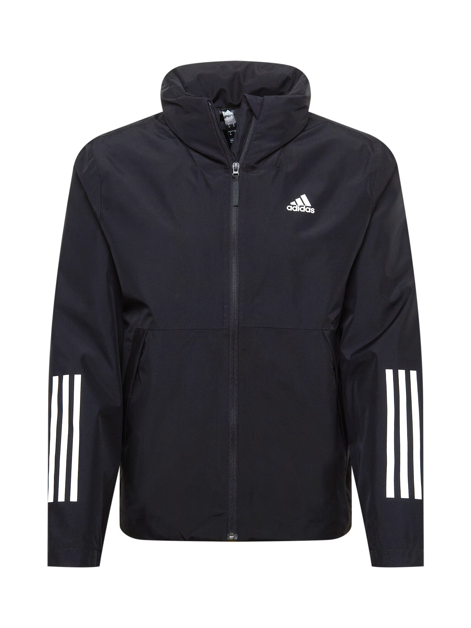 ADIDAS SPORTSWEAR Športna jakna črna / bela - Pepit.si