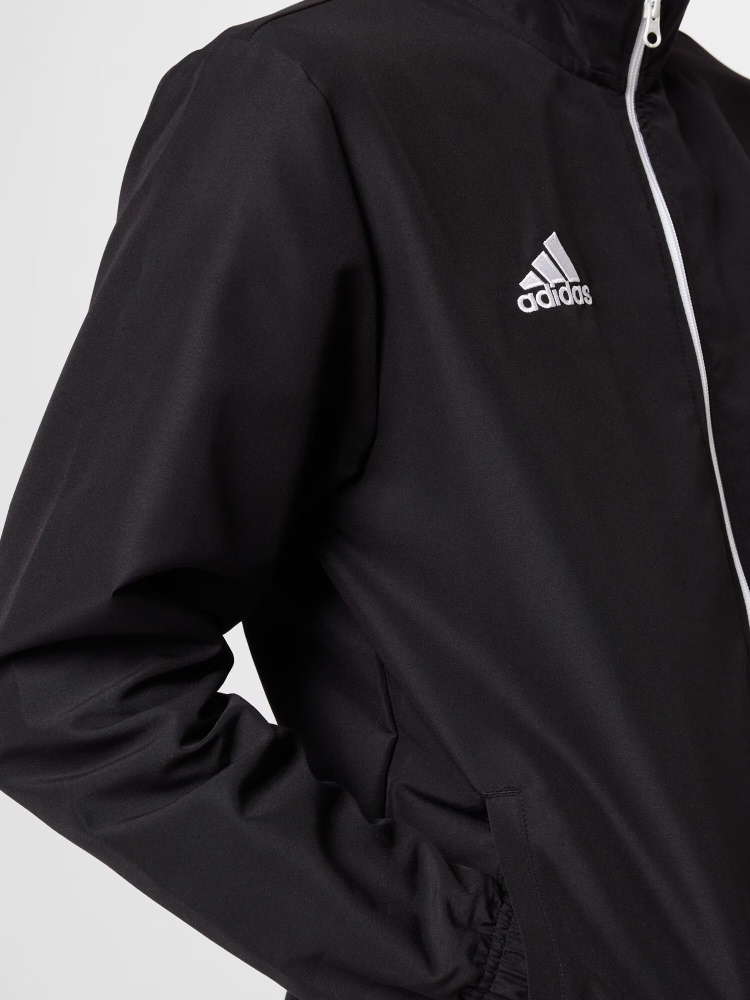 ADIDAS SPORTSWEAR Športna jakna 'Entrada 22' črna / bela - Pepit.si