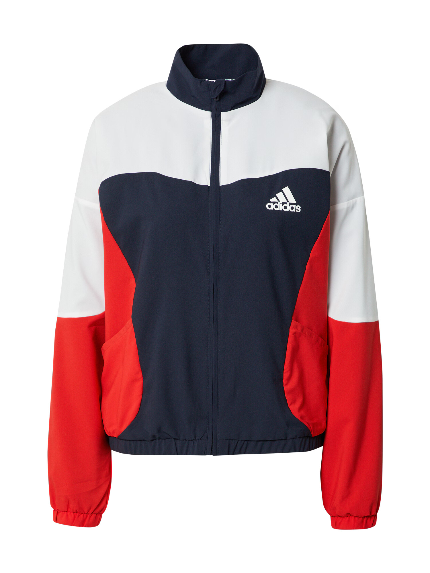 ADIDAS PERFORMANCE Športna jakna mornarska / rdeča / bela - Pepit.si