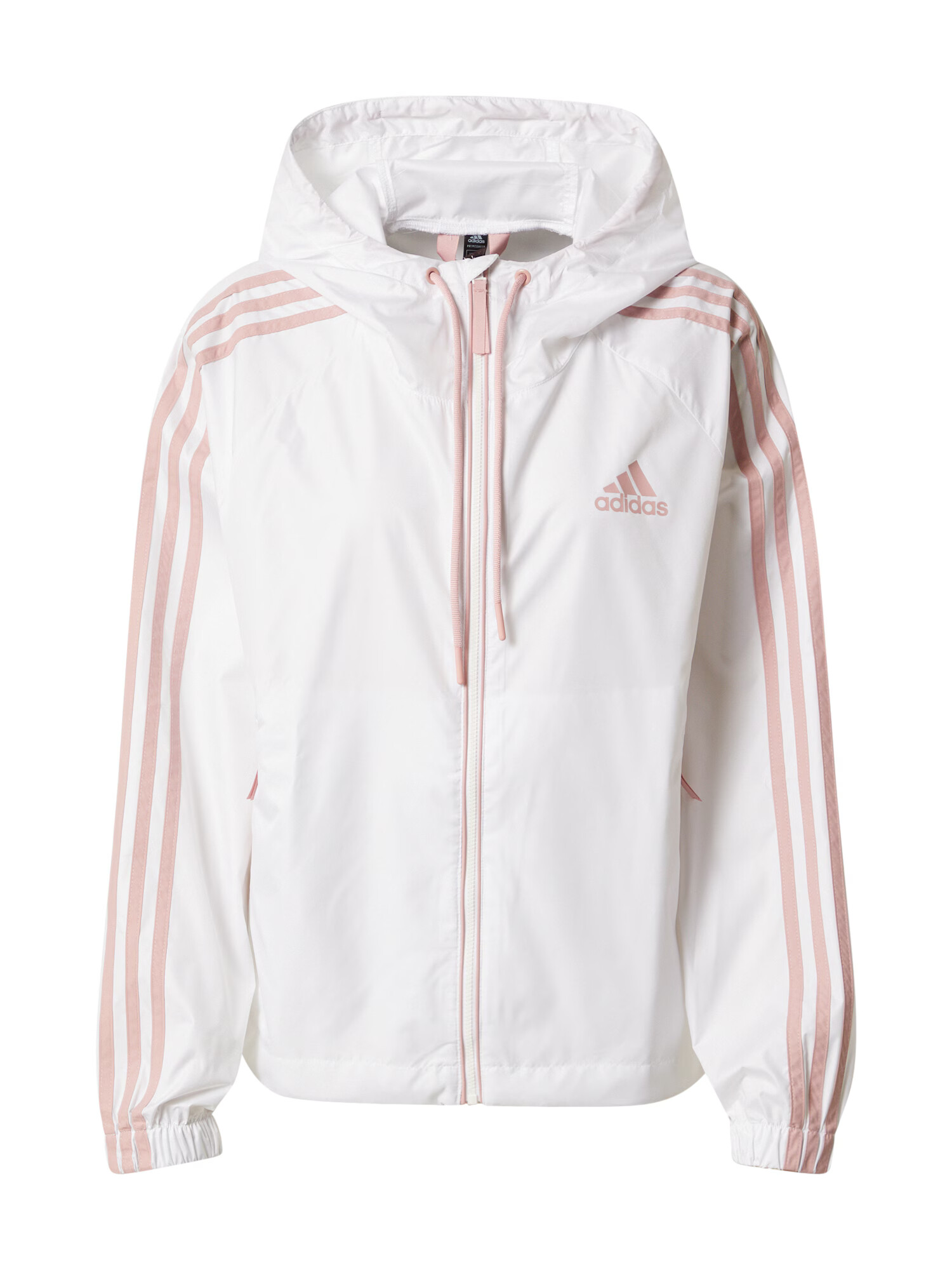 ADIDAS PERFORMANCE Športna jakna pastelno oranžna / bela - Pepit.si