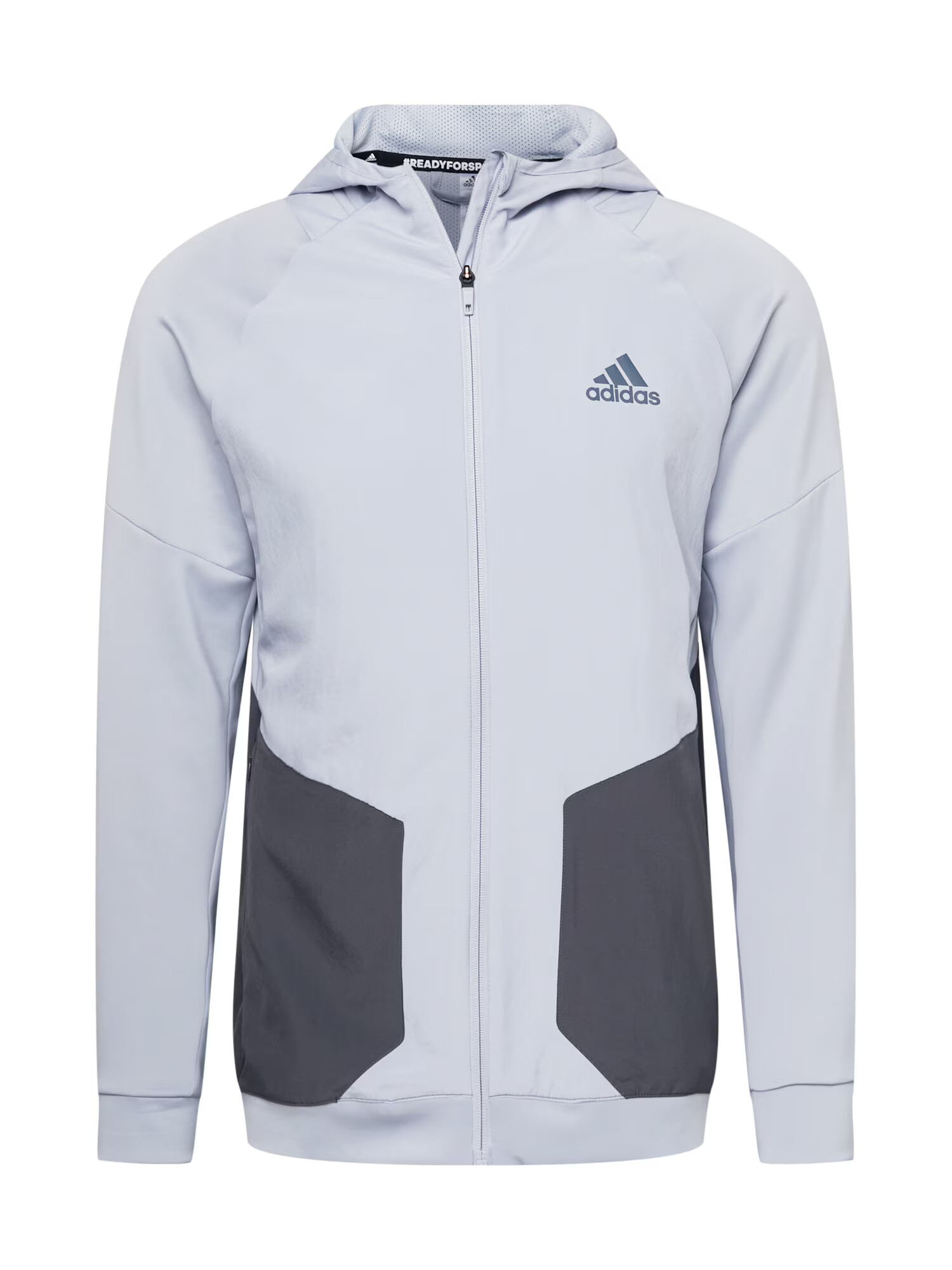 ADIDAS SPORTSWEAR Športna jakna siva / temno siva - Pepit.si