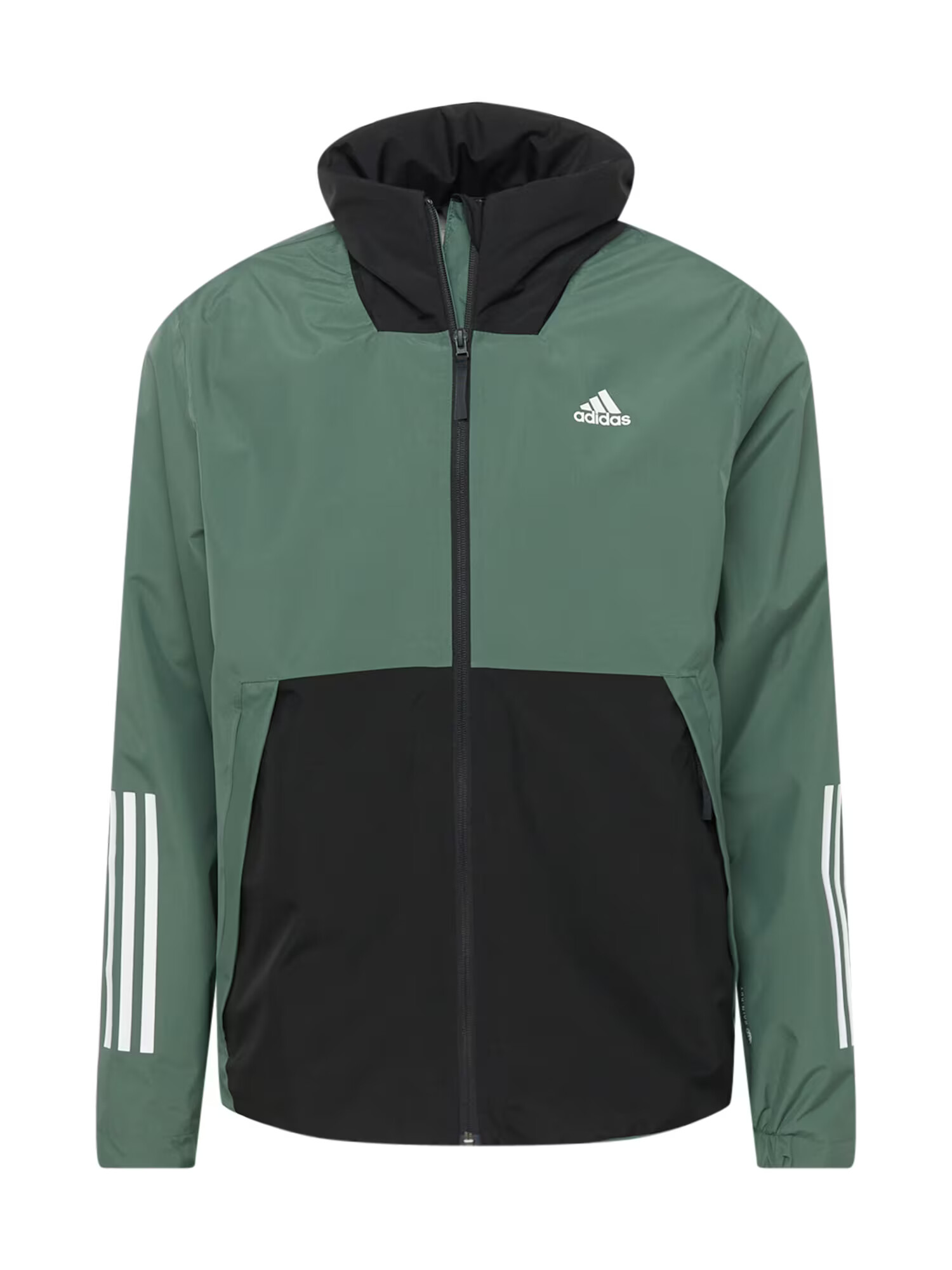 ADIDAS SPORTSWEAR Športna jakna smaragd / črna / bela - Pepit.si