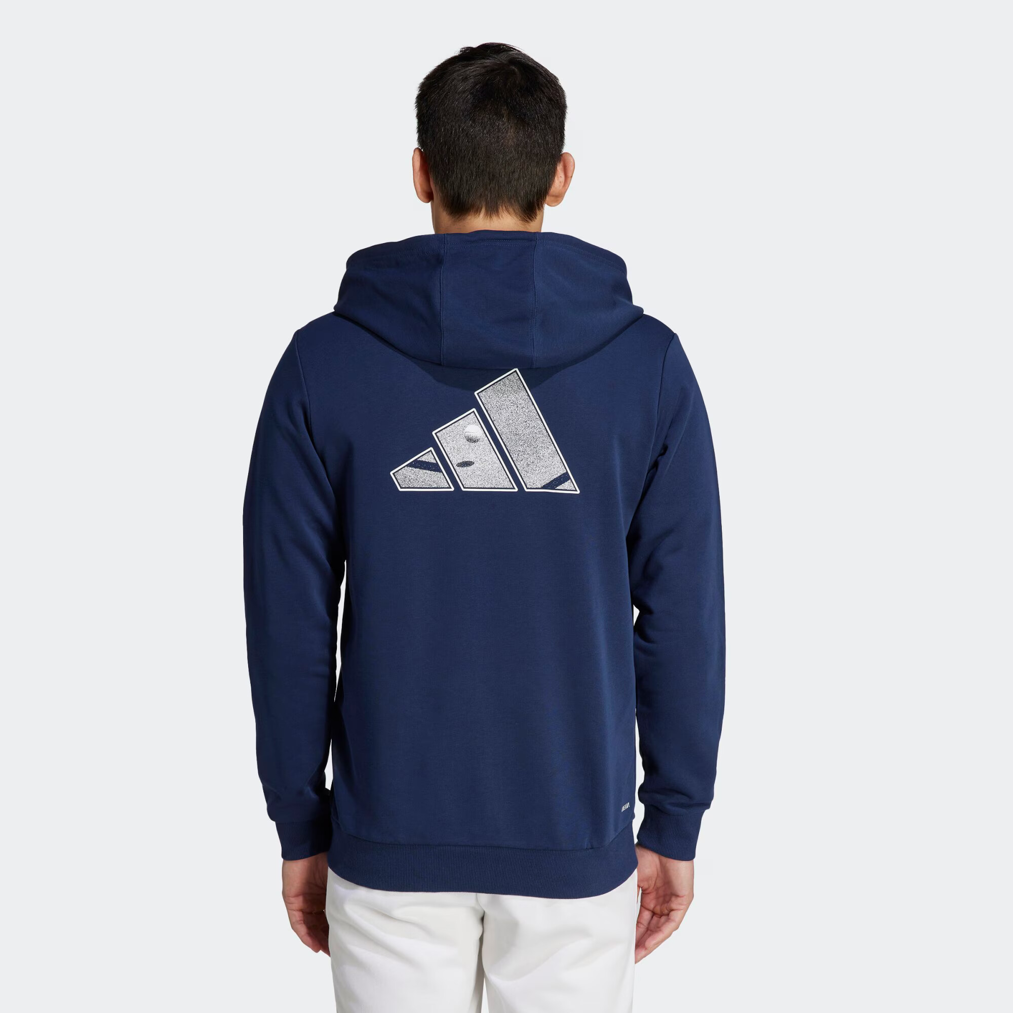 ADIDAS PERFORMANCE Športna jopa na zadrgo marine / bela - Pepit.si