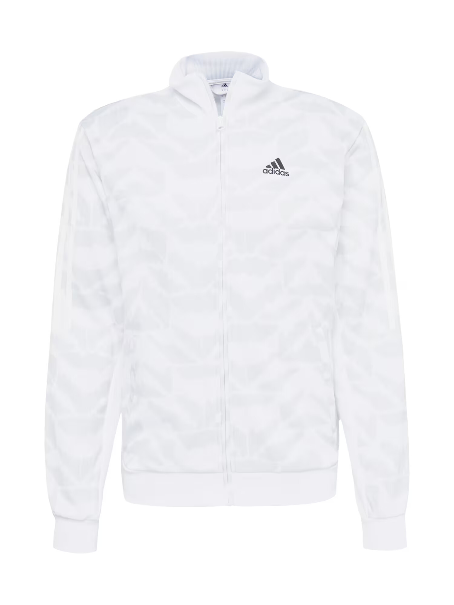 ADIDAS SPORTSWEAR Športna jopa na zadrgo svetlo siva / črna / bela - Pepit.si