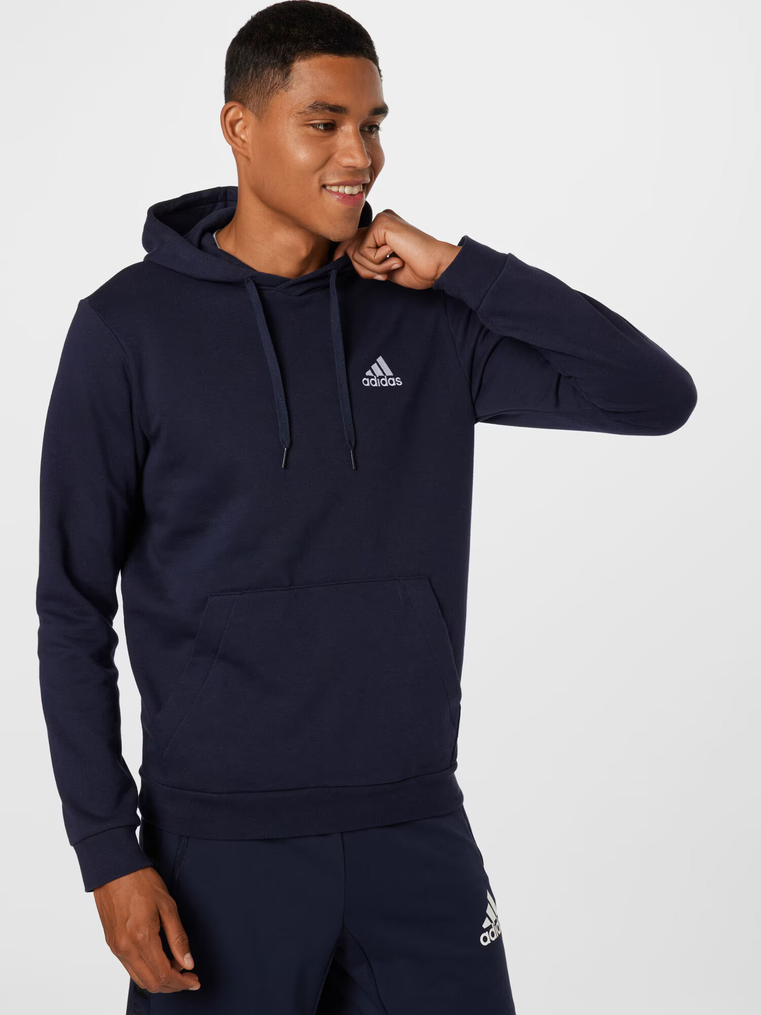 ADIDAS SPORTSWEAR Športna majica nočno modra / bela - Pepit.si