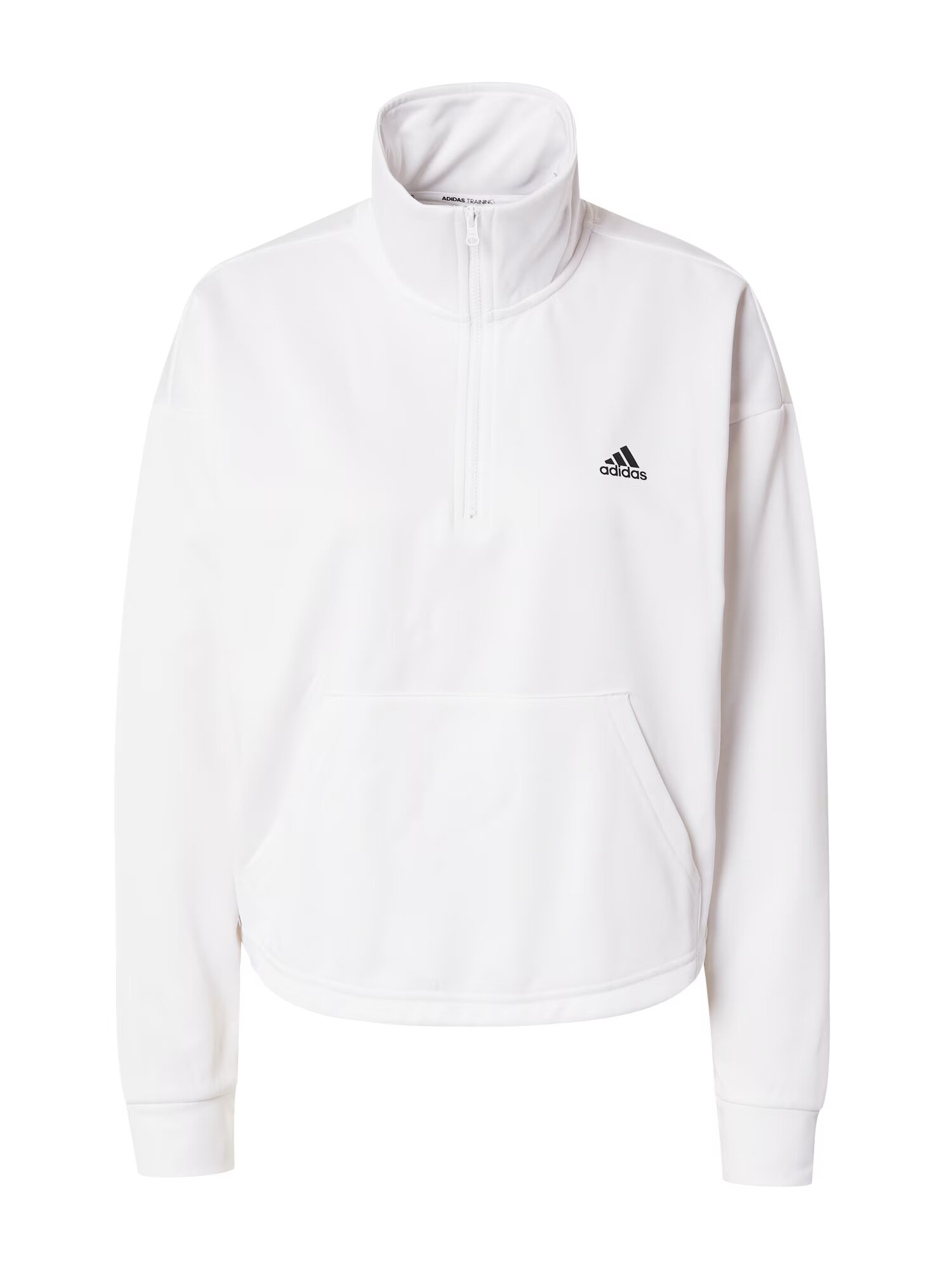 ADIDAS SPORTSWEAR Športna majica črna / bela - Pepit.si