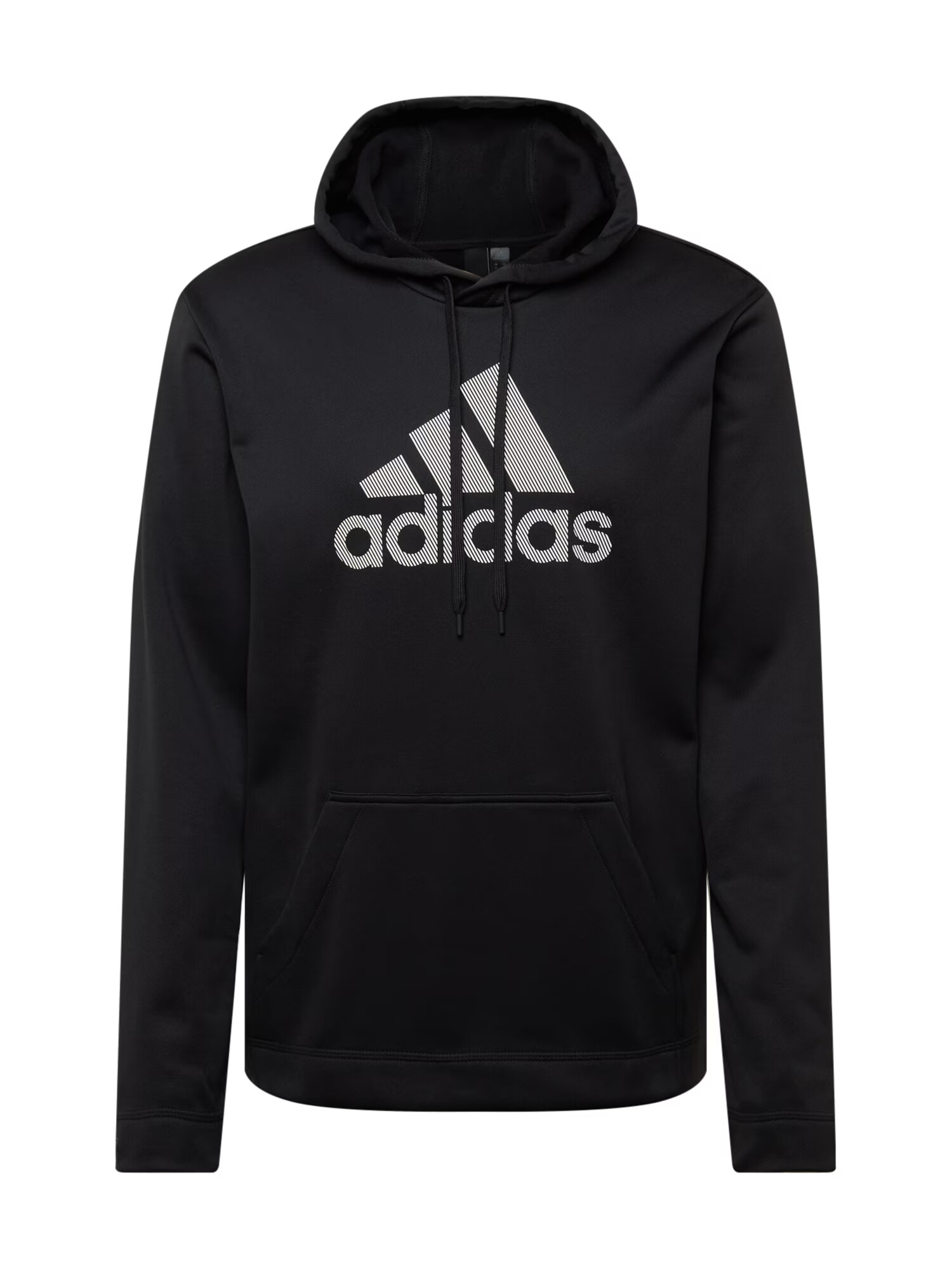 ADIDAS PERFORMANCE Športna majica črna / bela - Pepit.si