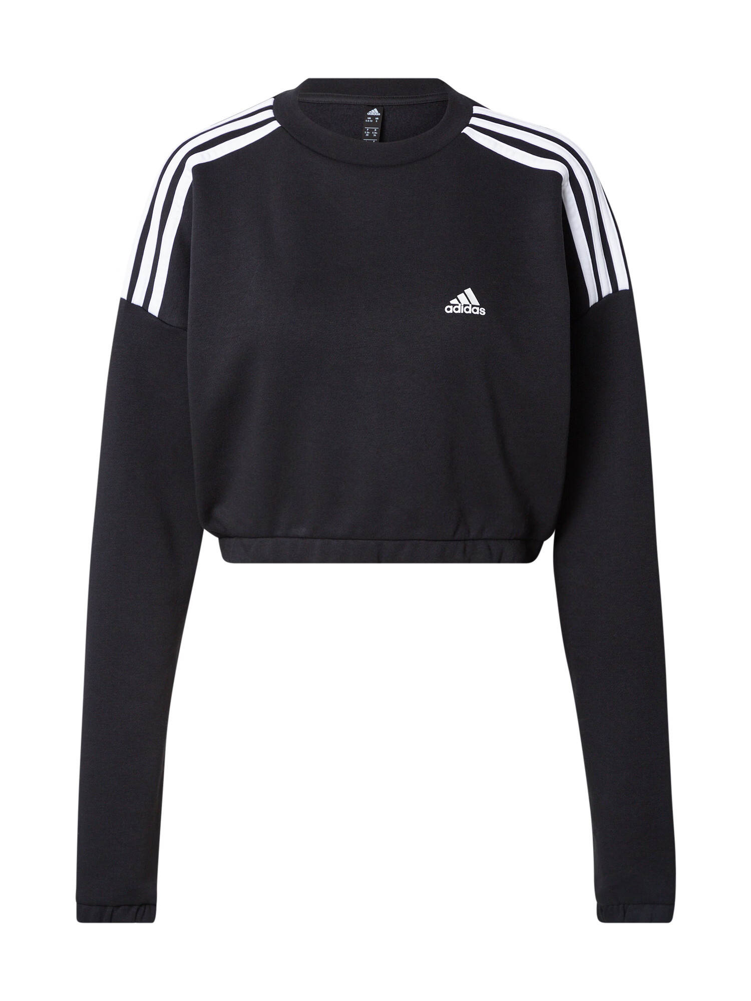 ADIDAS SPORTSWEAR Športna majica črna / bela - Pepit.si