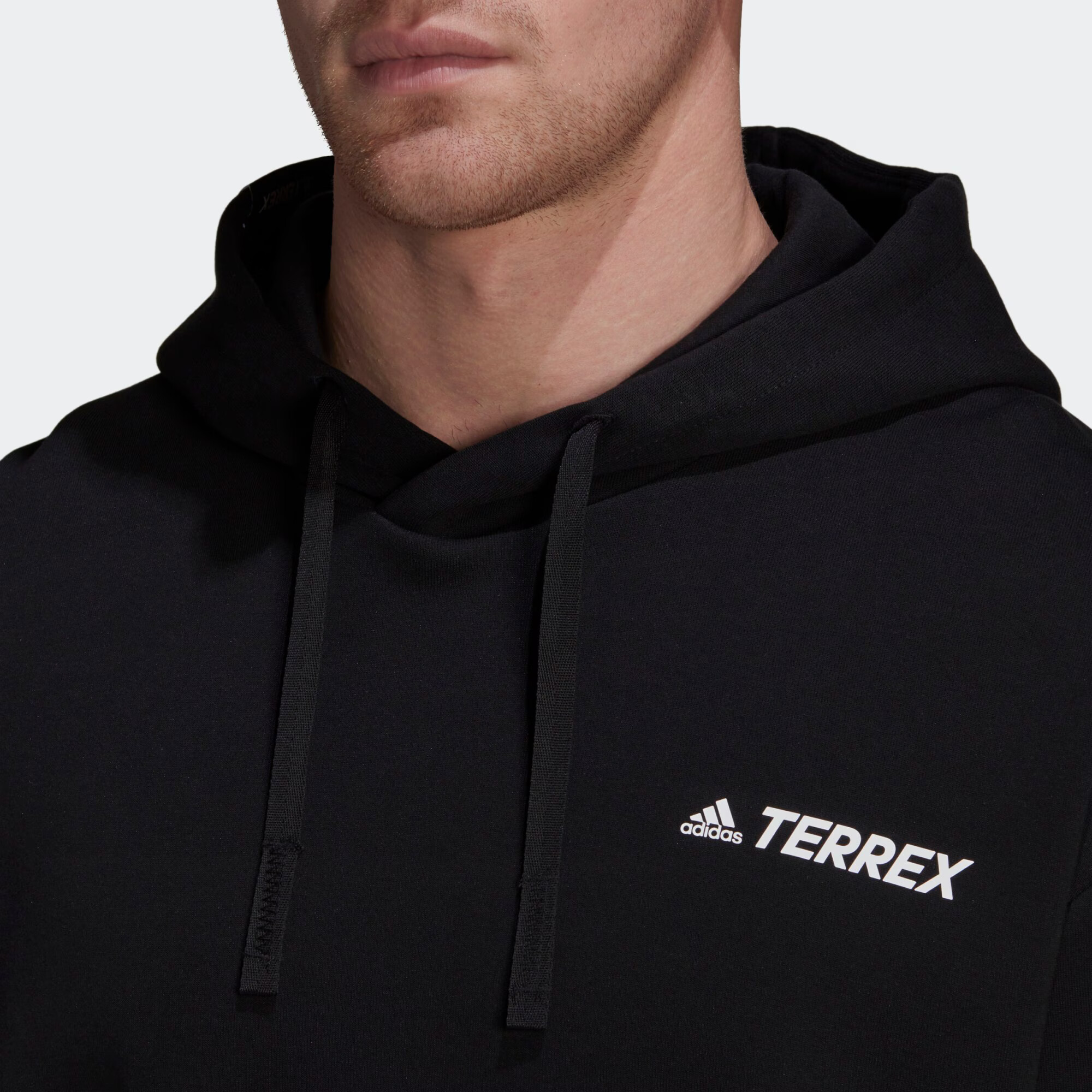 ADIDAS TERREX Športna majica črna / bela - Pepit.si