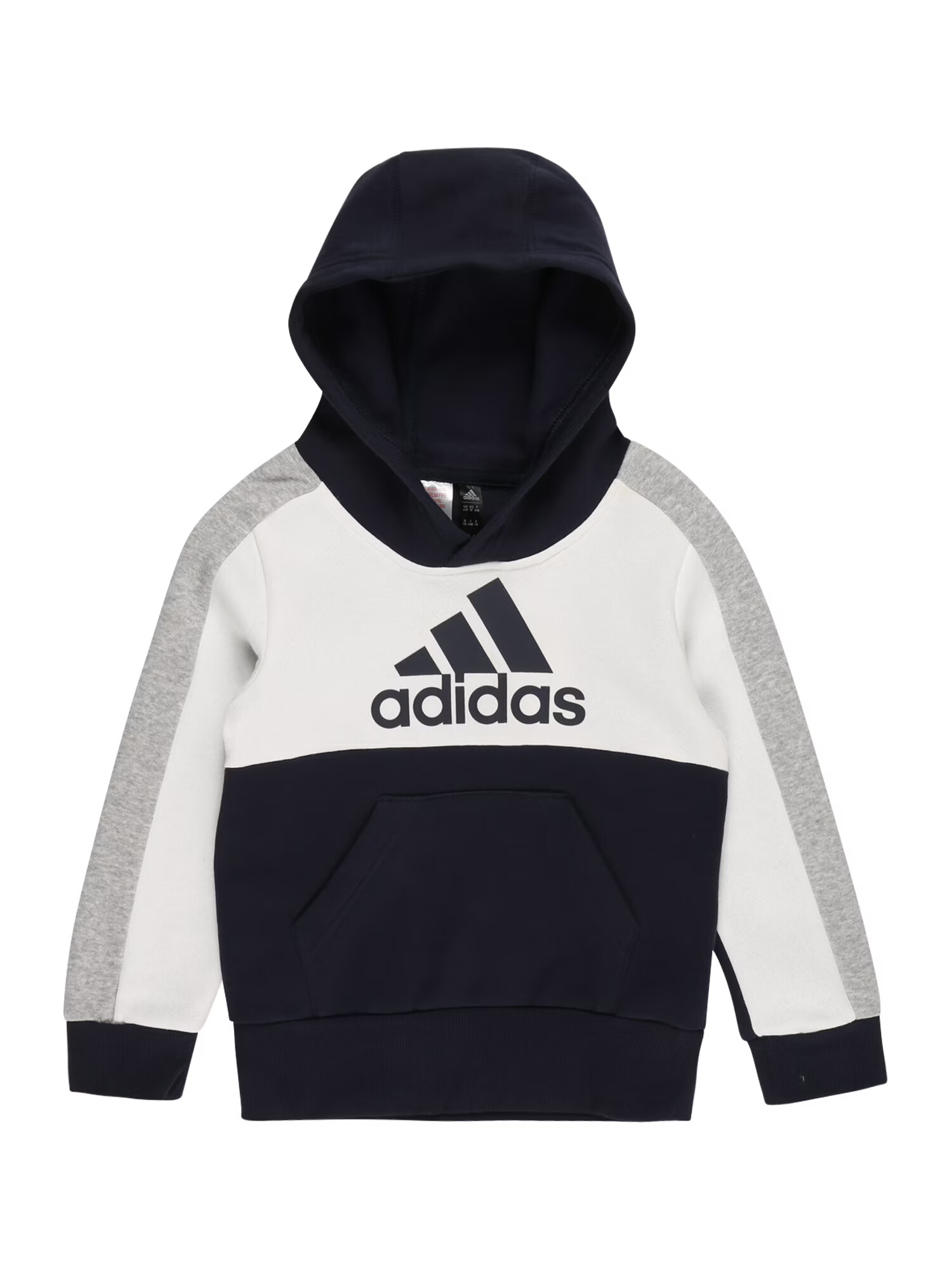 ADIDAS PERFORMANCE Športna majica črna / bela / temno siva - Pepit.si