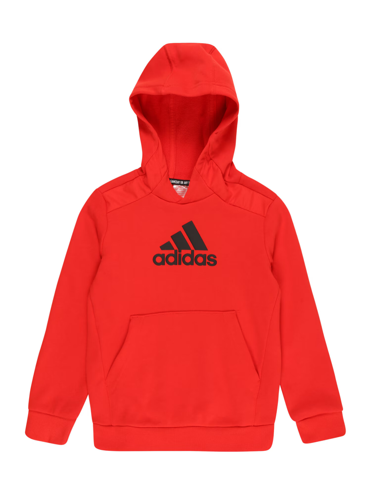 ADIDAS PERFORMANCE Športna majica črna / oranžno rdeča - Pepit.si