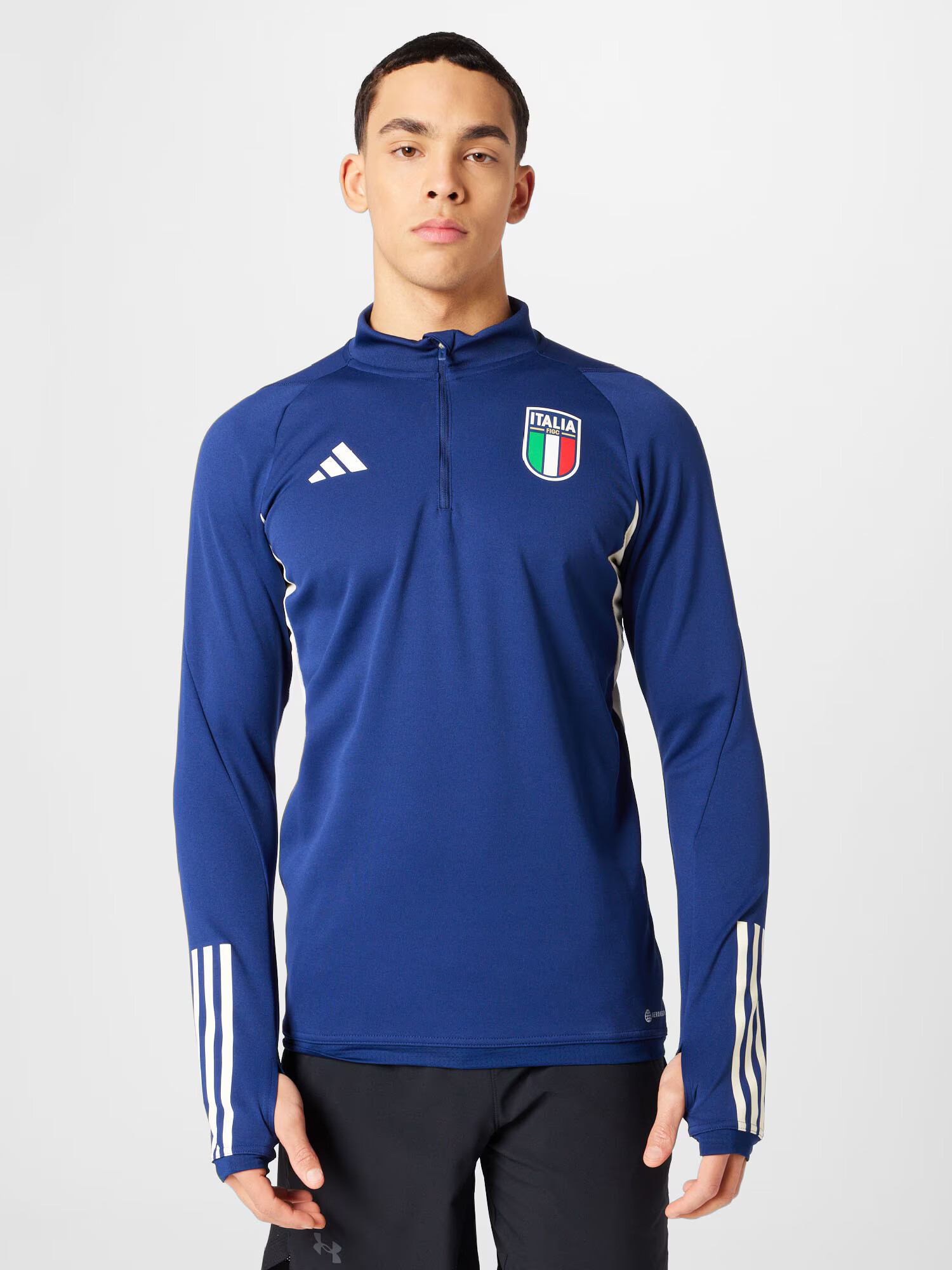 ADIDAS PERFORMANCE Športna majica 'Italien Tiro 23' temno modra / zelena / rdeča / bela - Pepit.si