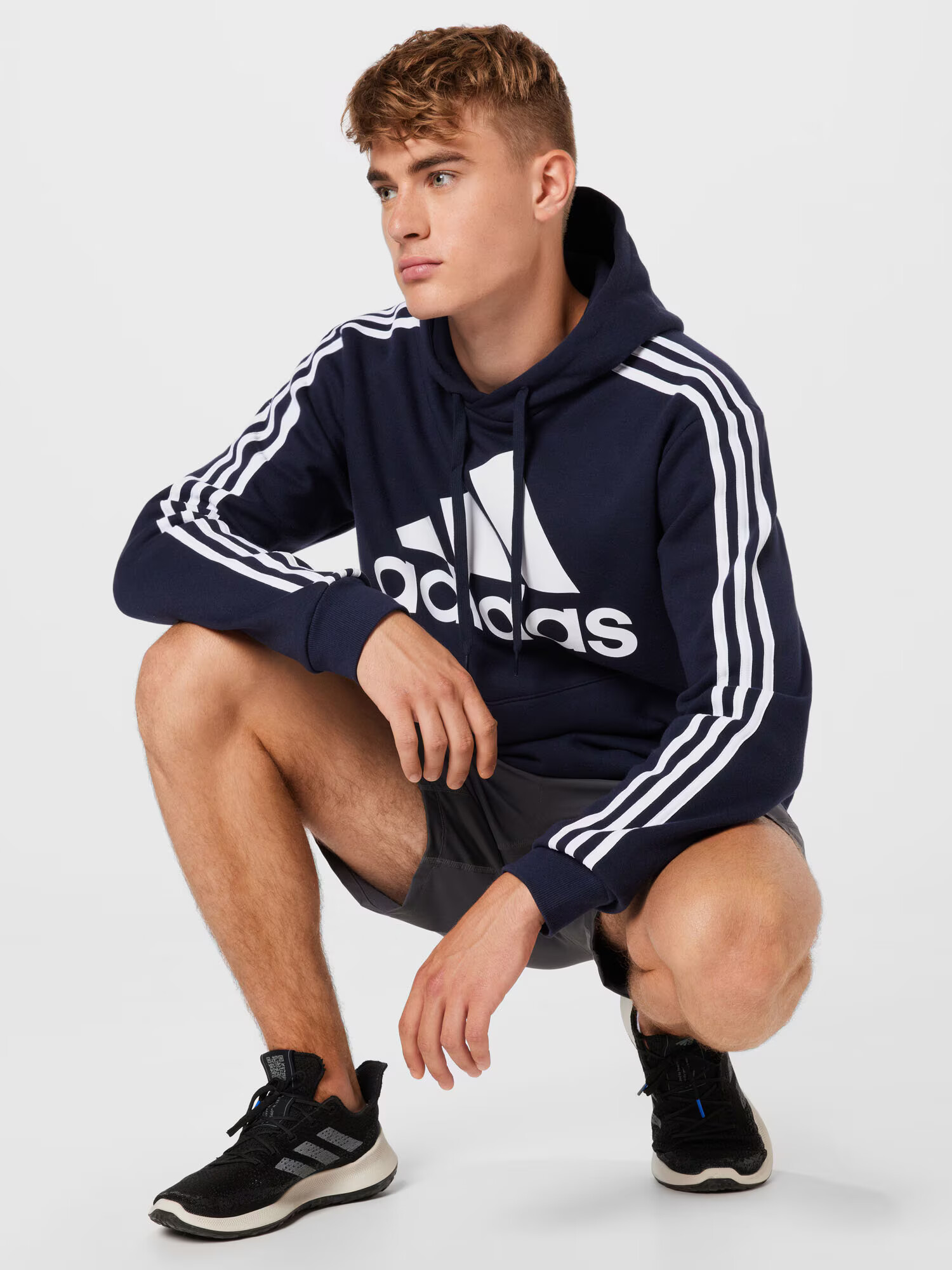 ADIDAS SPORTSWEAR Športna majica nočno modra / bela - Pepit.si