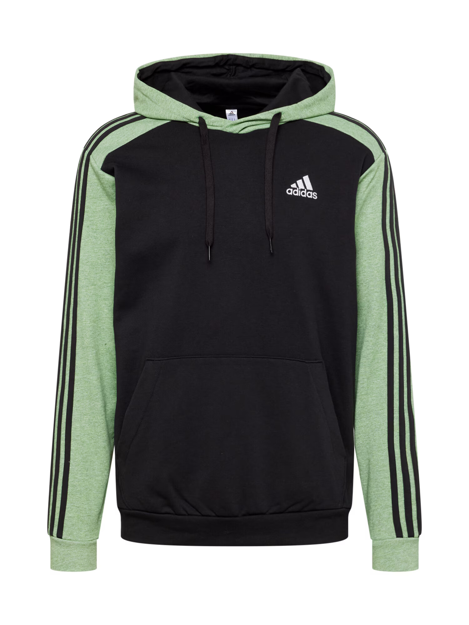 ADIDAS SPORTSWEAR Športna majica pastelno zelena / črna / bela - Pepit.si