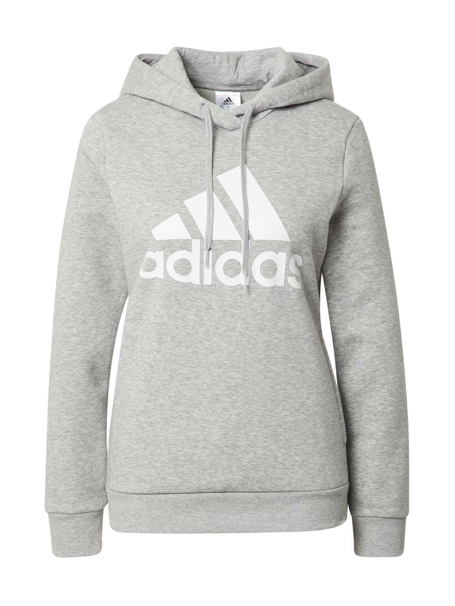 ADIDAS SPORTSWEAR Športna majica pegasto siva / bela - Pepit.si