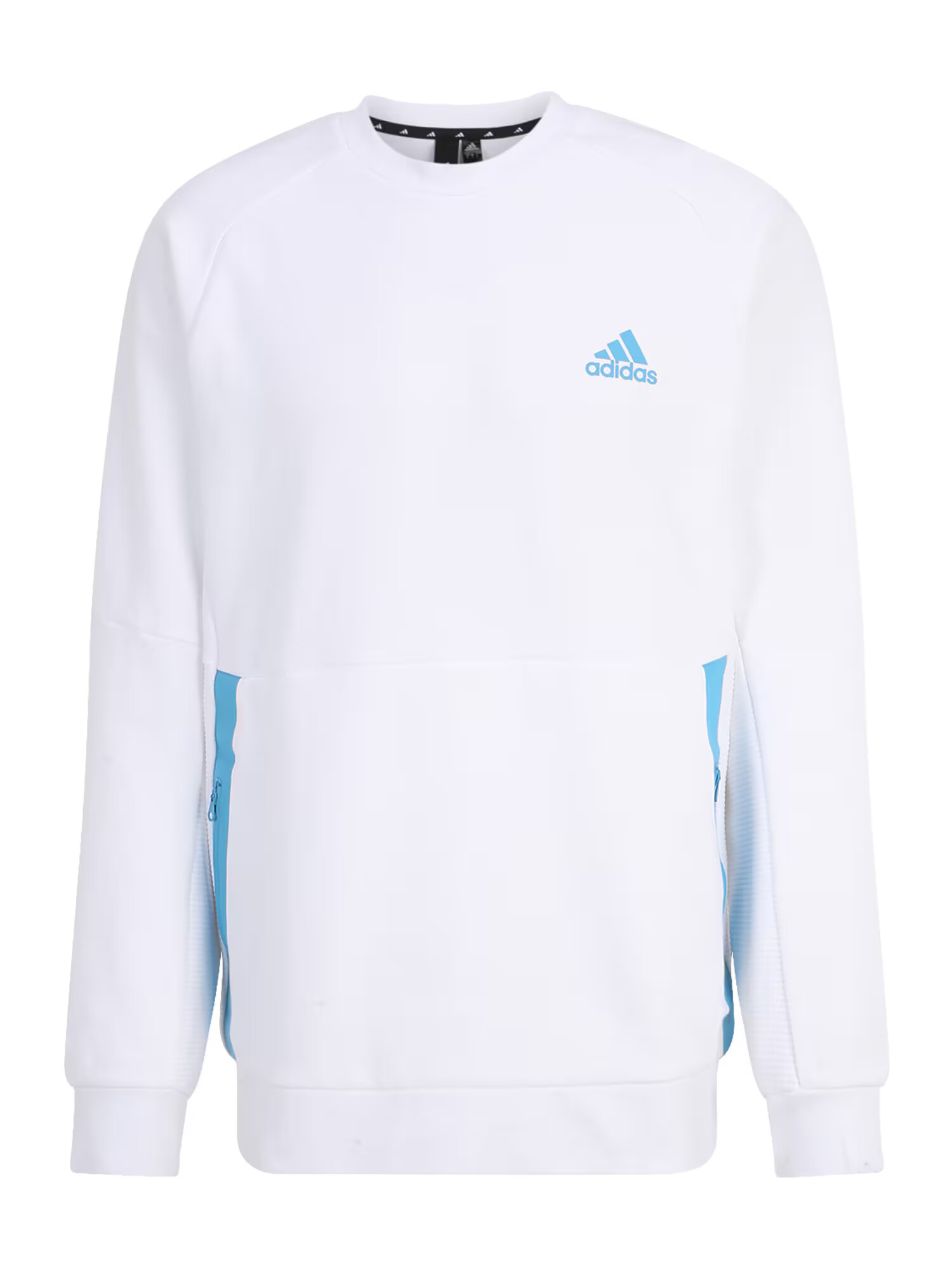 ADIDAS SPORTSWEAR Športna majica svetlo modra / bela - Pepit.si