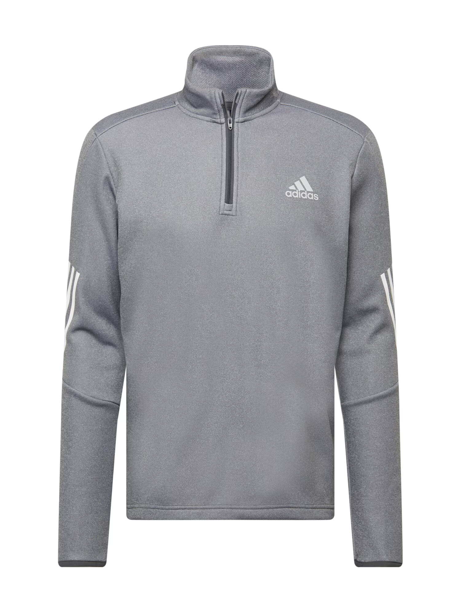 ADIDAS PERFORMANCE Športna majica temno siva / bela - Pepit.si