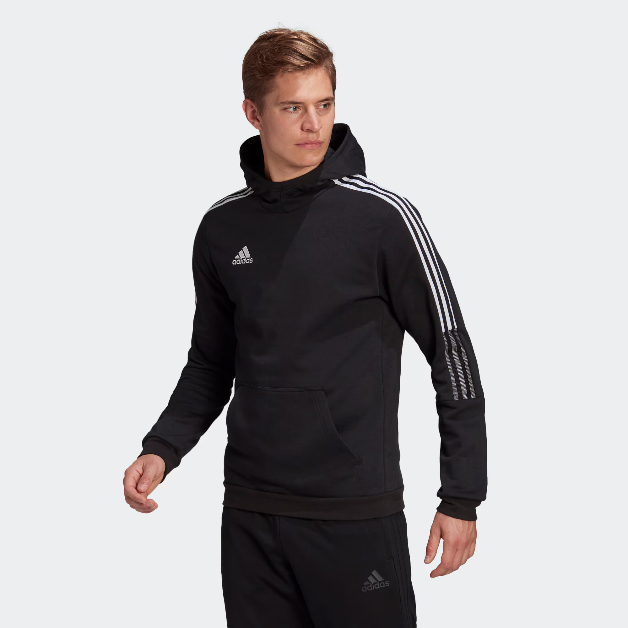 ADIDAS PERFORMANCE Športna majica 'Tiro 21' črna / bela - Pepit.si