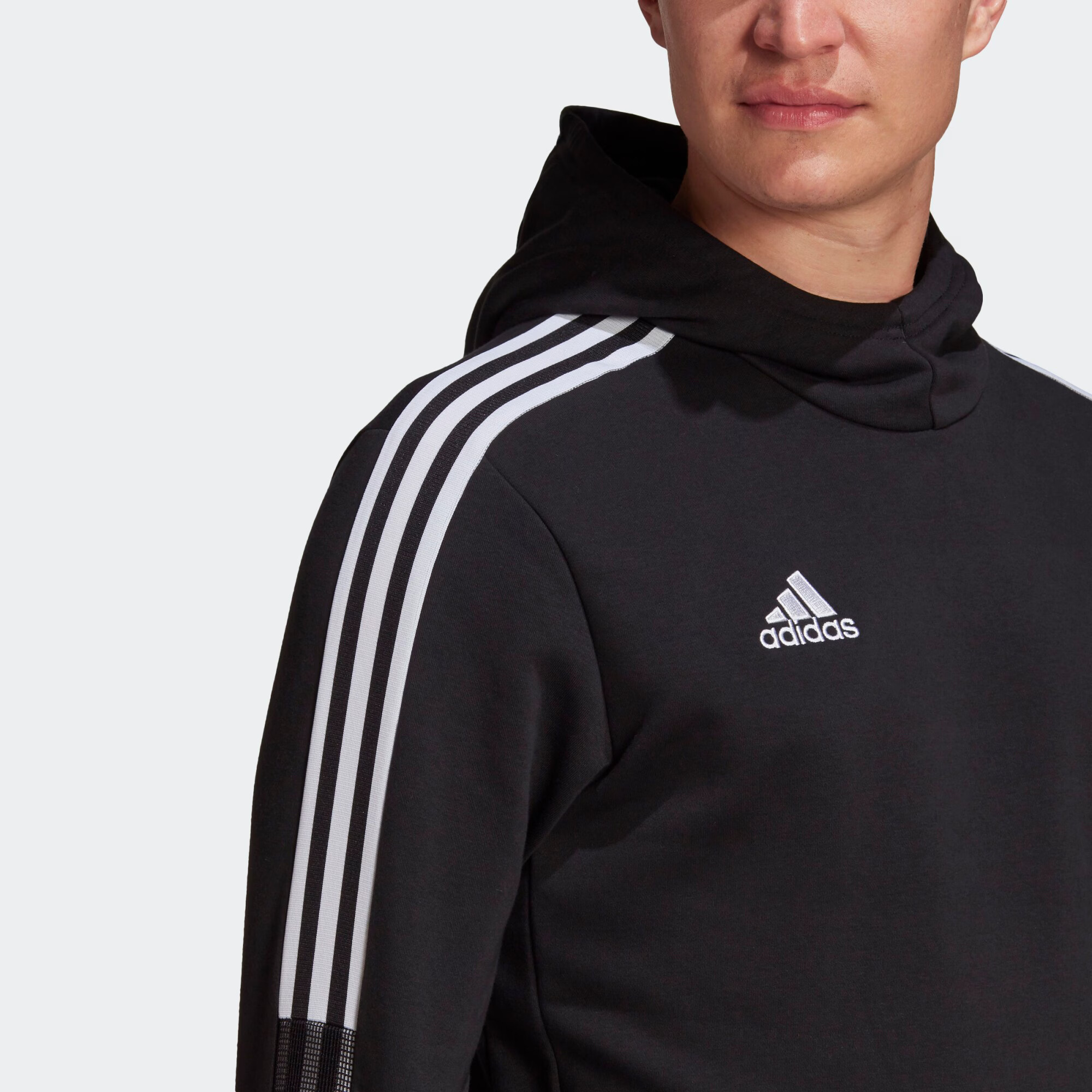 ADIDAS SPORTSWEAR Športna majica 'Tiro 21' črna / bela - Pepit.si