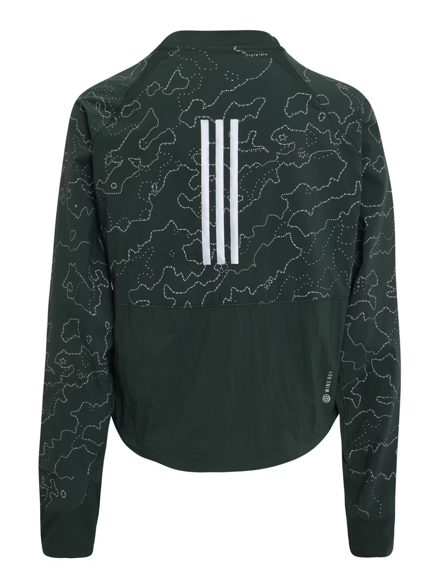 ADIDAS SPORTSWEAR Športna majica 'X City Cover Up' temno zelena / bela - Pepit.si