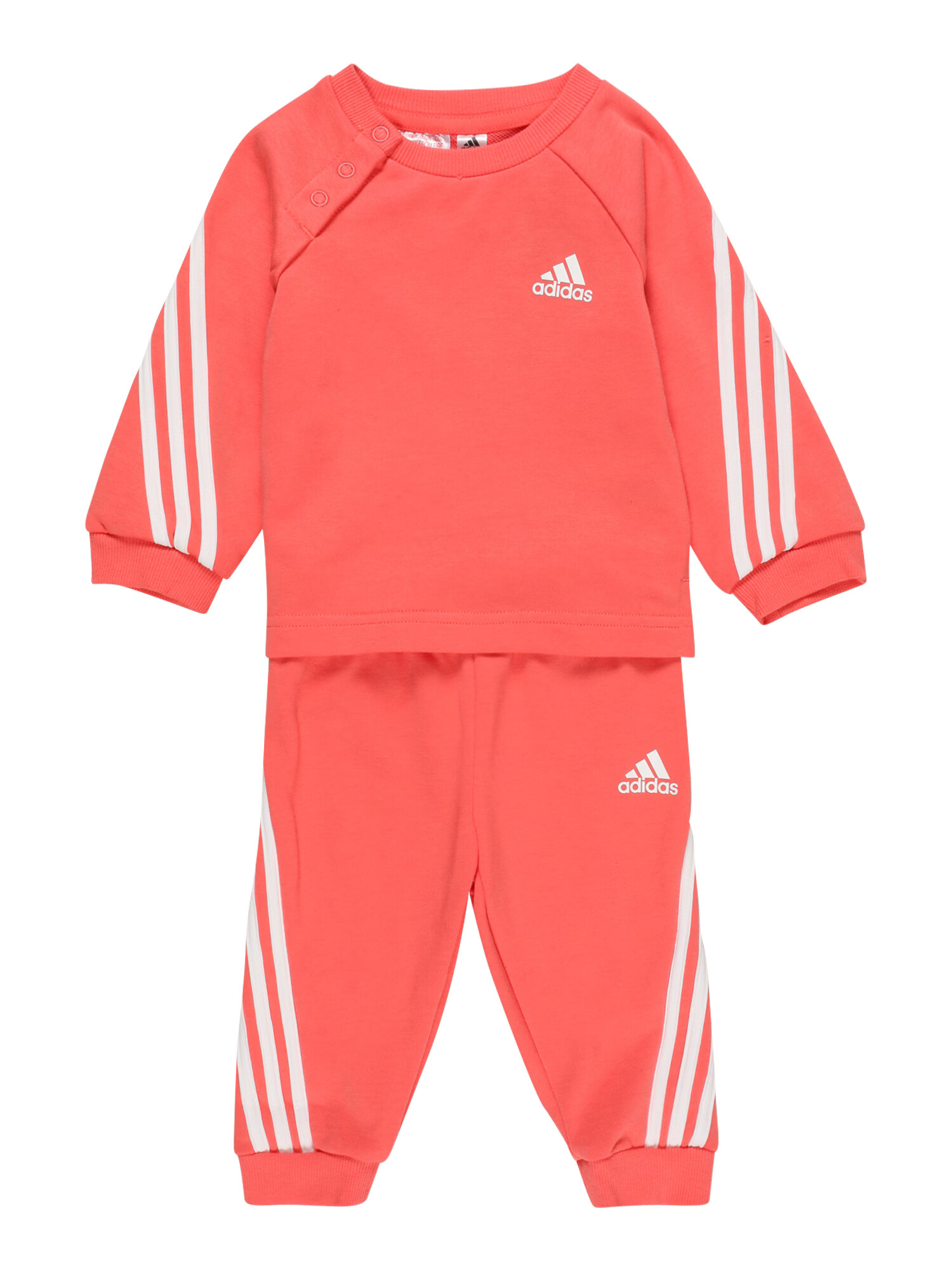 ADIDAS PERFORMANCE Športna trenirka bela / rosé - Pepit.si