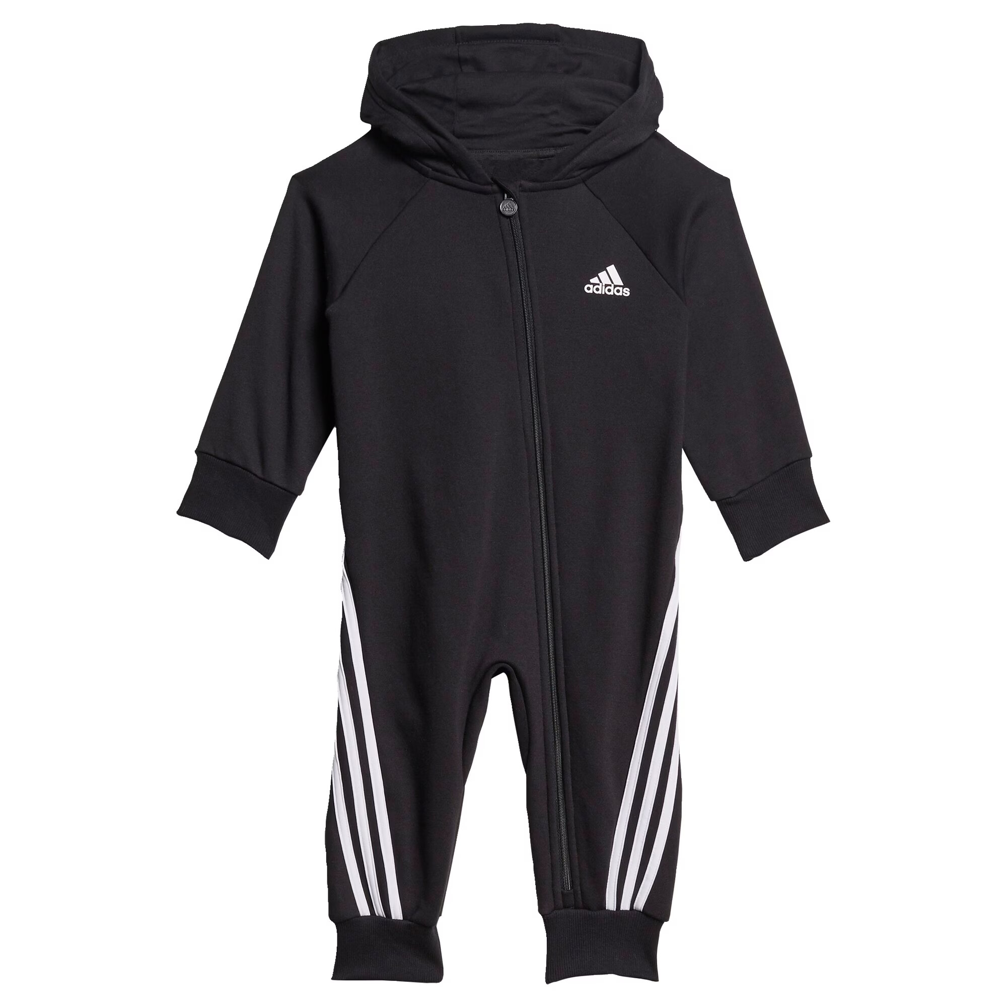 ADIDAS SPORTSWEAR Športna trenirka črna / bela - Pepit.si