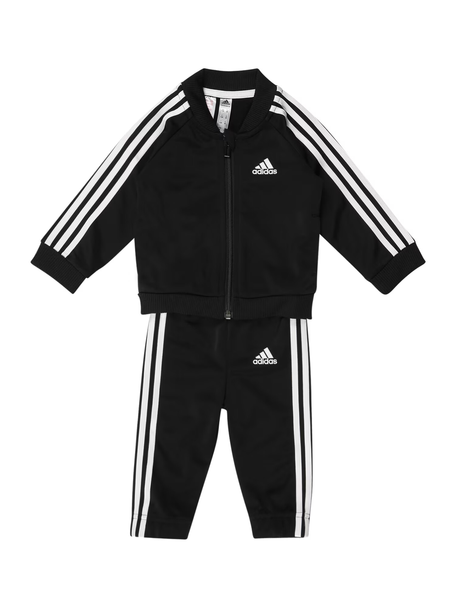 ADIDAS SPORTSWEAR Športna trenirka črna / bela - Pepit.si