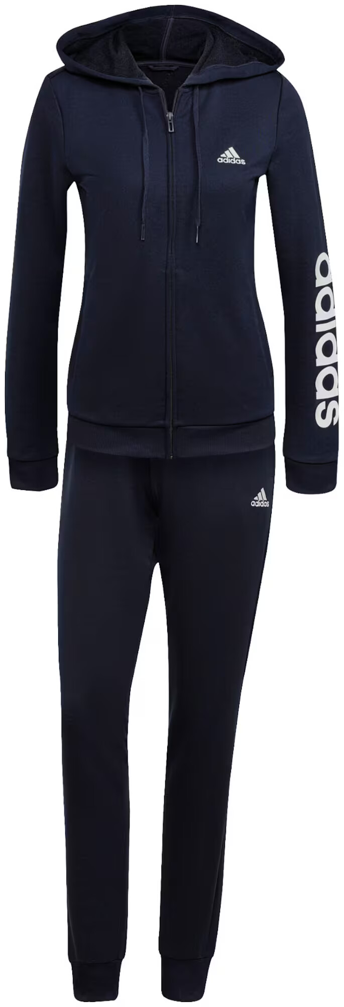 ADIDAS SPORTSWEAR Športna trenirka modra / bela - Pepit.si