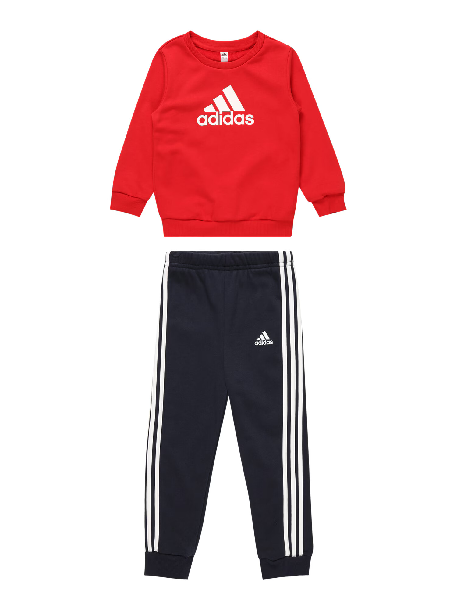 ADIDAS SPORTSWEAR Športna trenirka nočno modra / rdeča / bela - Pepit.si