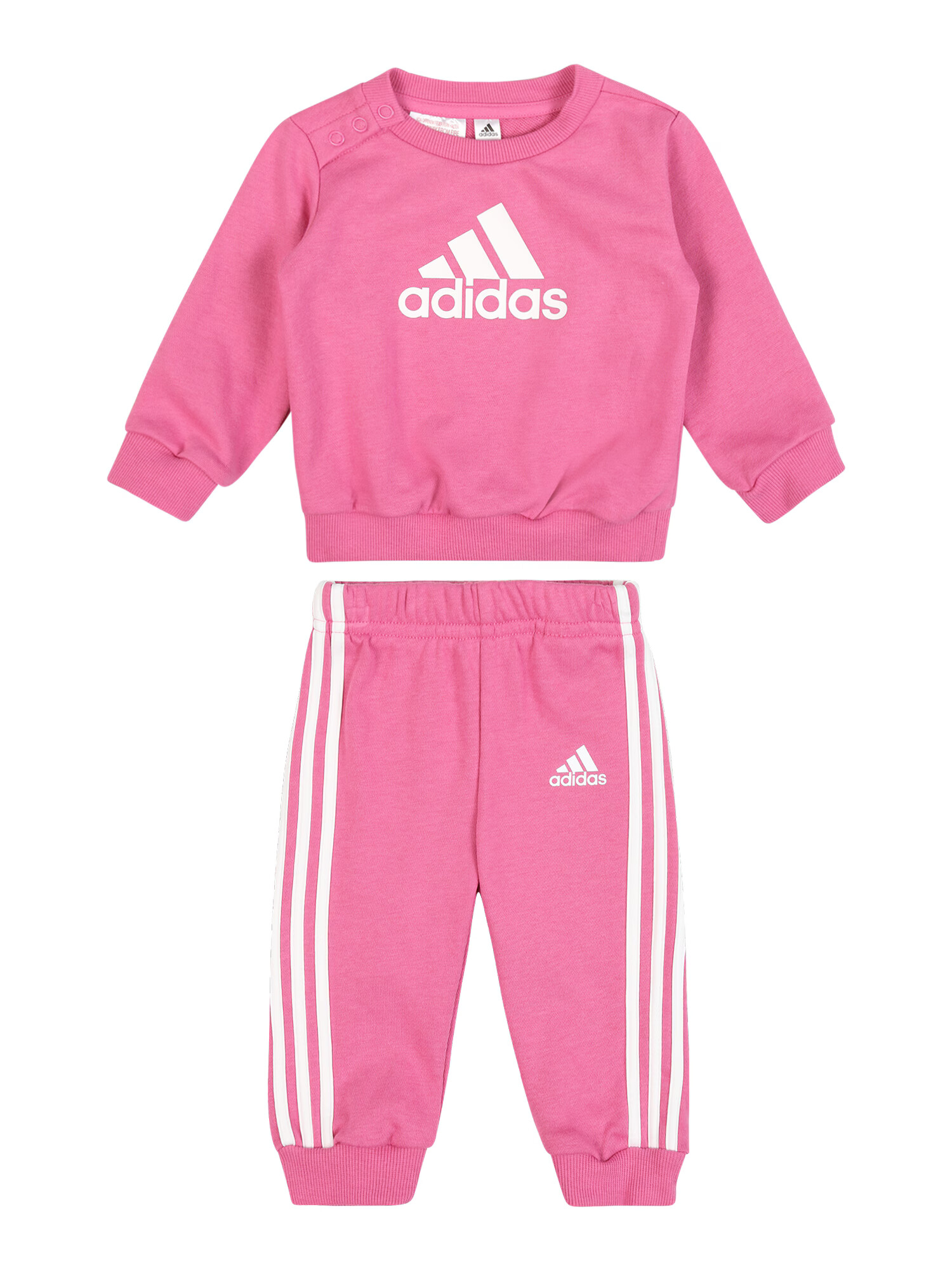 ADIDAS SPORTSWEAR Športna trenirka roza / bela - Pepit.si