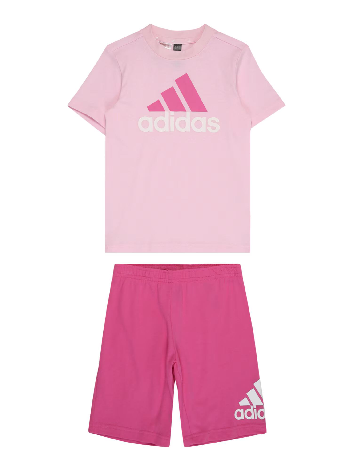 ADIDAS SPORTSWEAR Športna trenirka roza / eozin / bela - Pepit.si