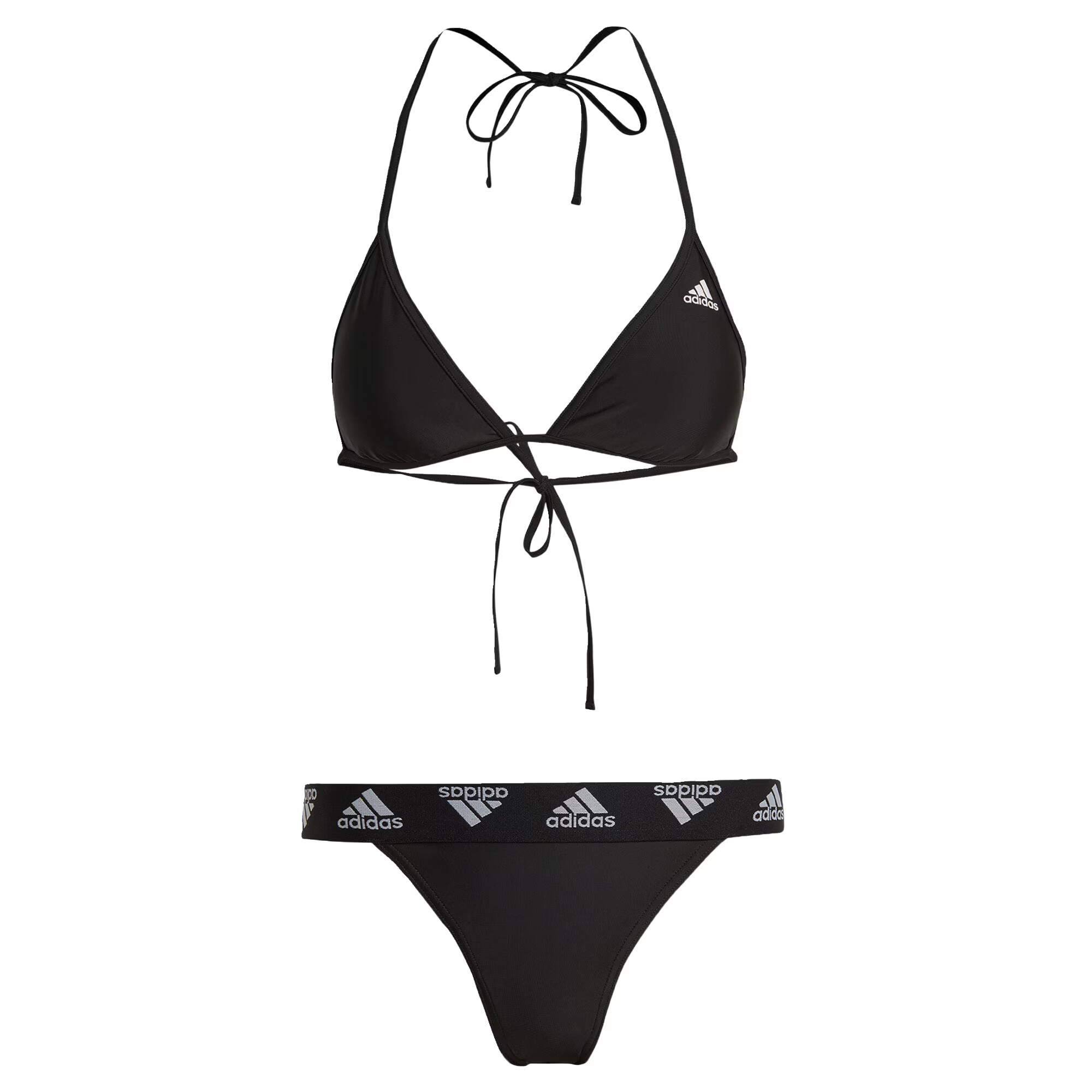 ADIDAS SPORTSWEAR Športne bikini črna / bela - Pepit.si