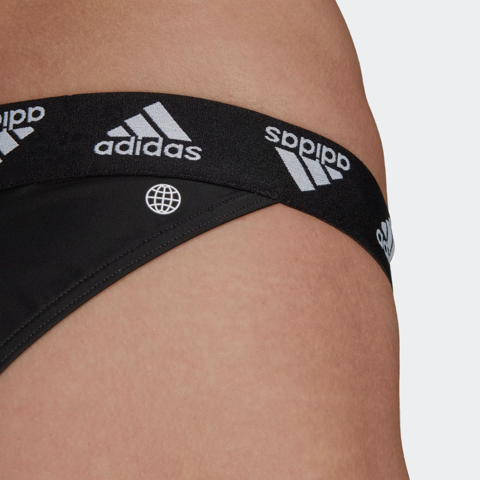 ADIDAS SPORTSWEAR Športne bikini črna / bela - Pepit.si