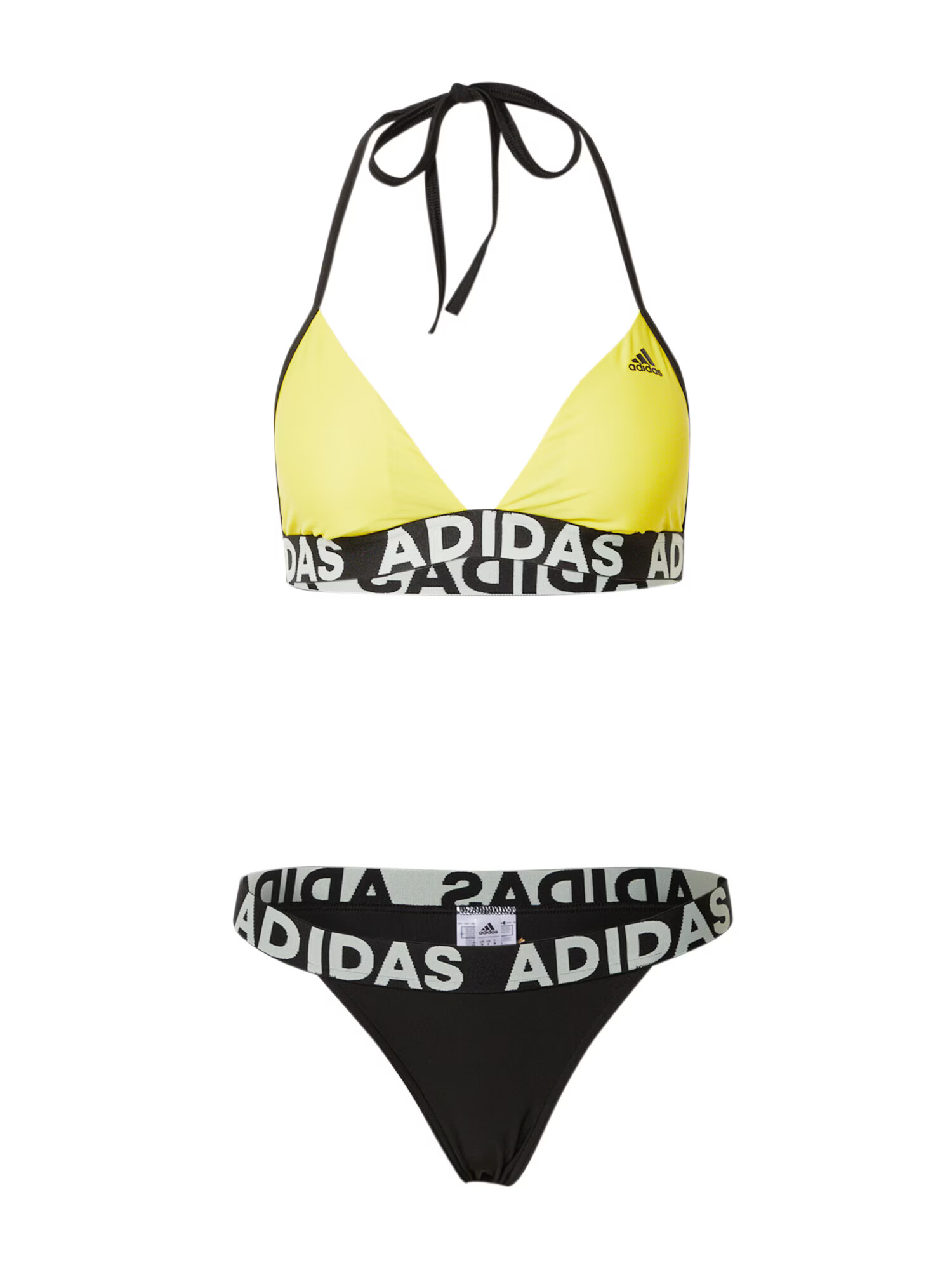 ADIDAS SPORTSWEAR Športne bikini gorčica / črna / bela - Pepit.si