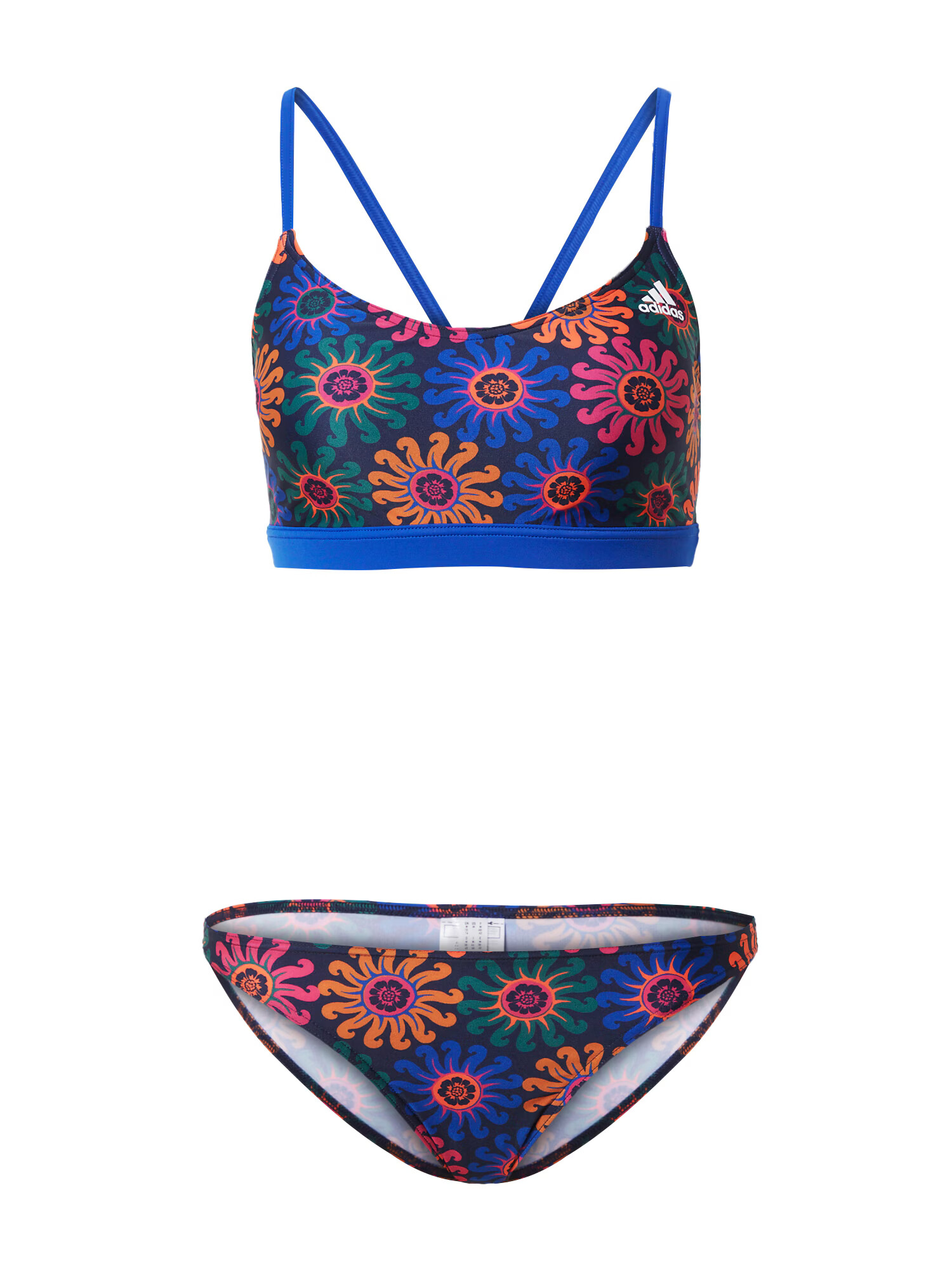 ADIDAS SPORTSWEAR Športne bikini indigo / zelena / oranžna / roza - Pepit.si