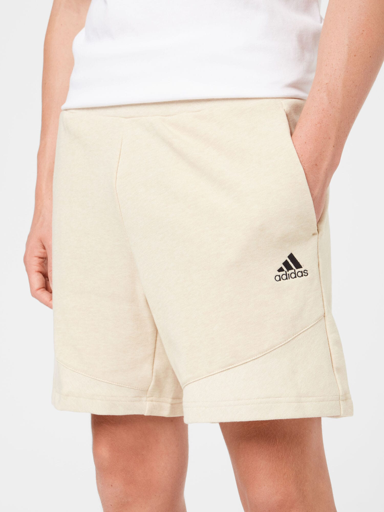 ADIDAS SPORTSWEAR Športne hlače bež / črna - Pepit.si