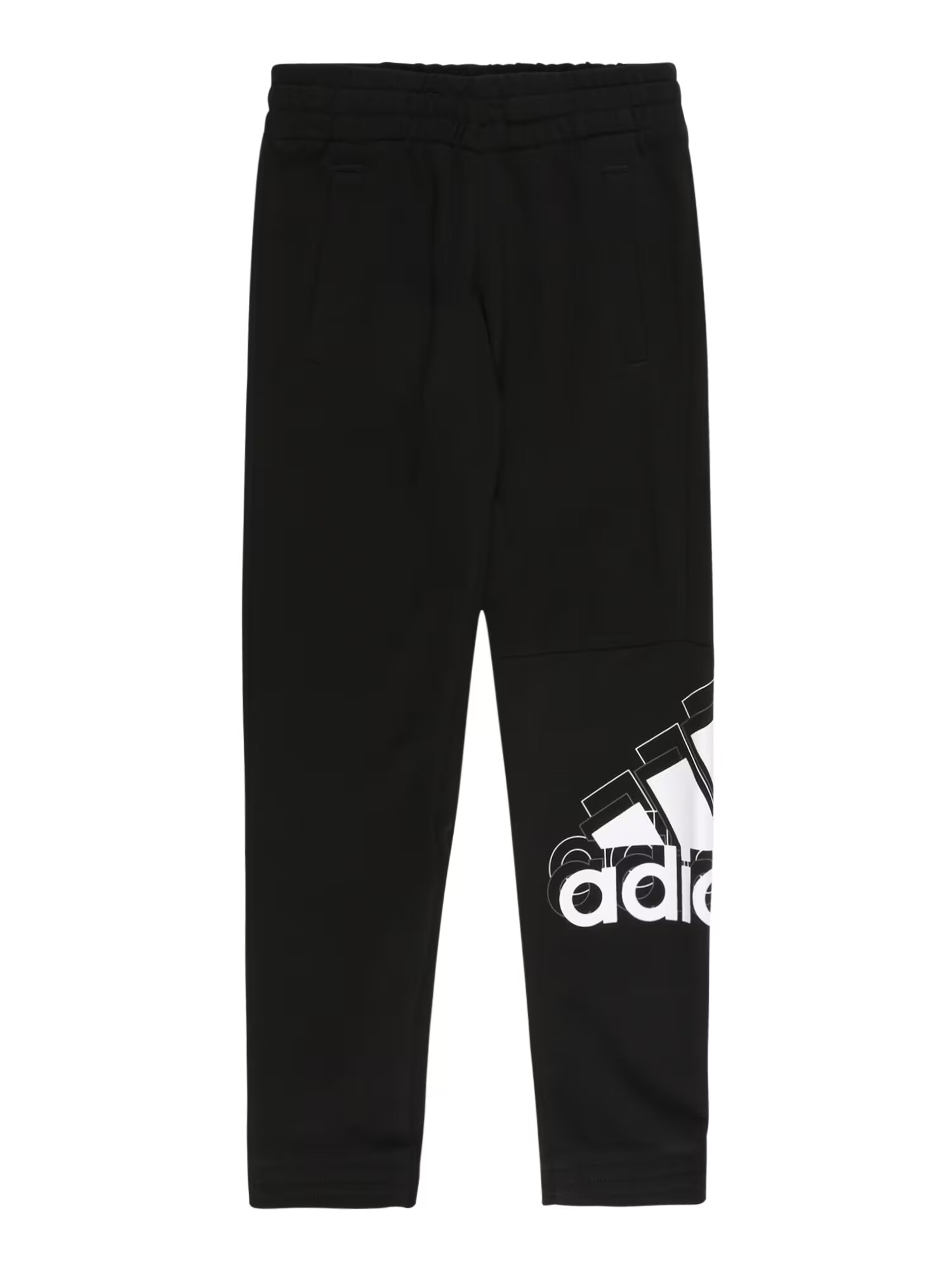 ADIDAS SPORTSWEAR Športne hlače 'BrandLove' črna / bela - Pepit.si