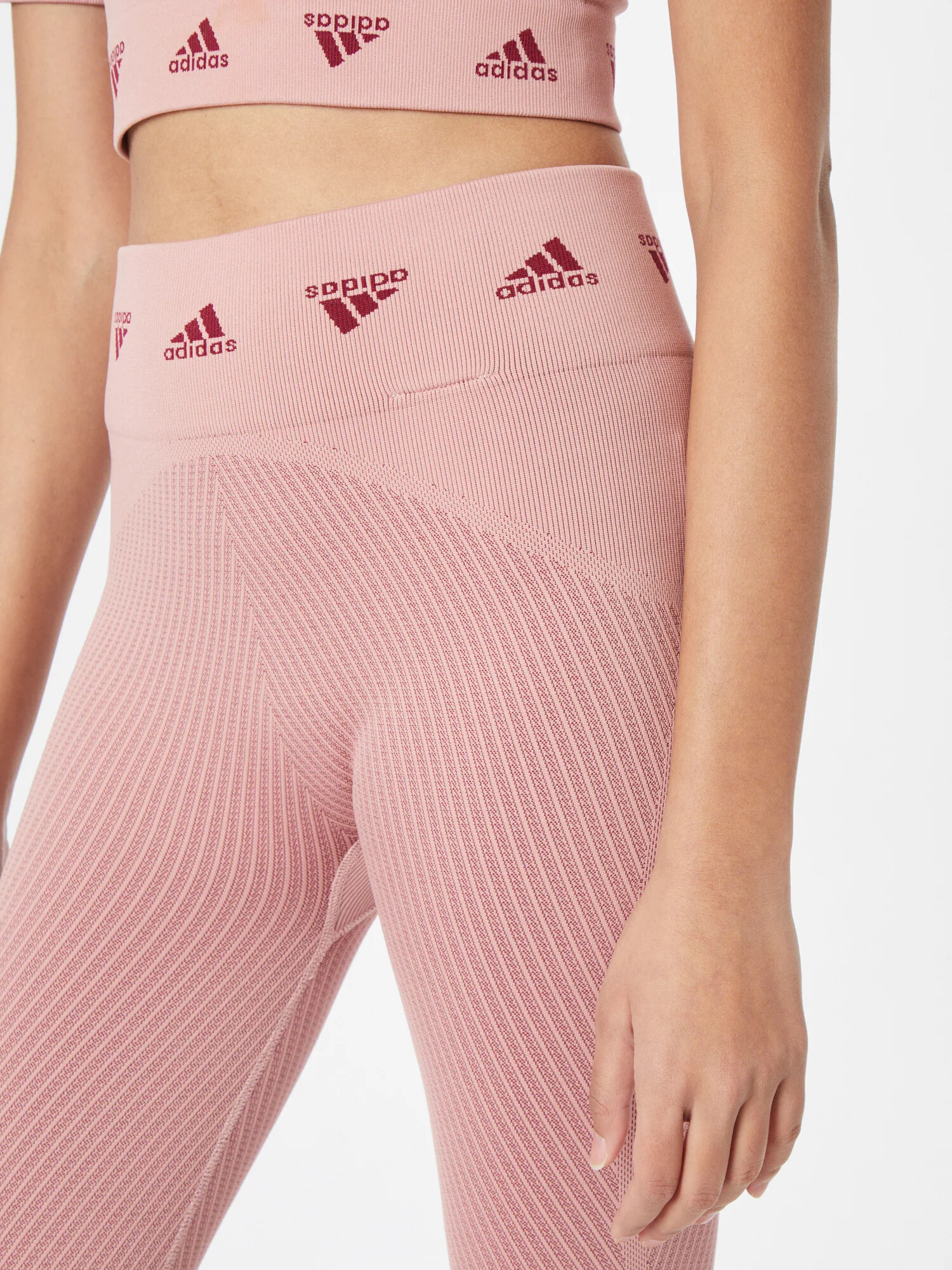 ADIDAS SPORTSWEAR Športne hlače roza / burgund - Pepit.si