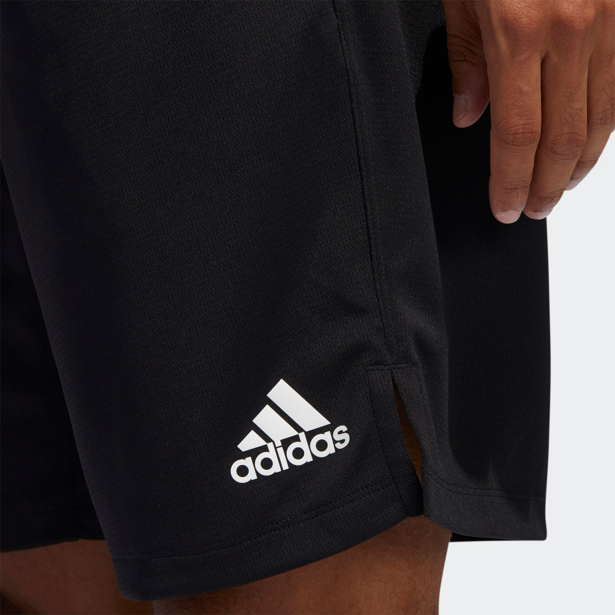 ADIDAS SPORTSWEAR Športne hlače črna / bela - Pepit.si