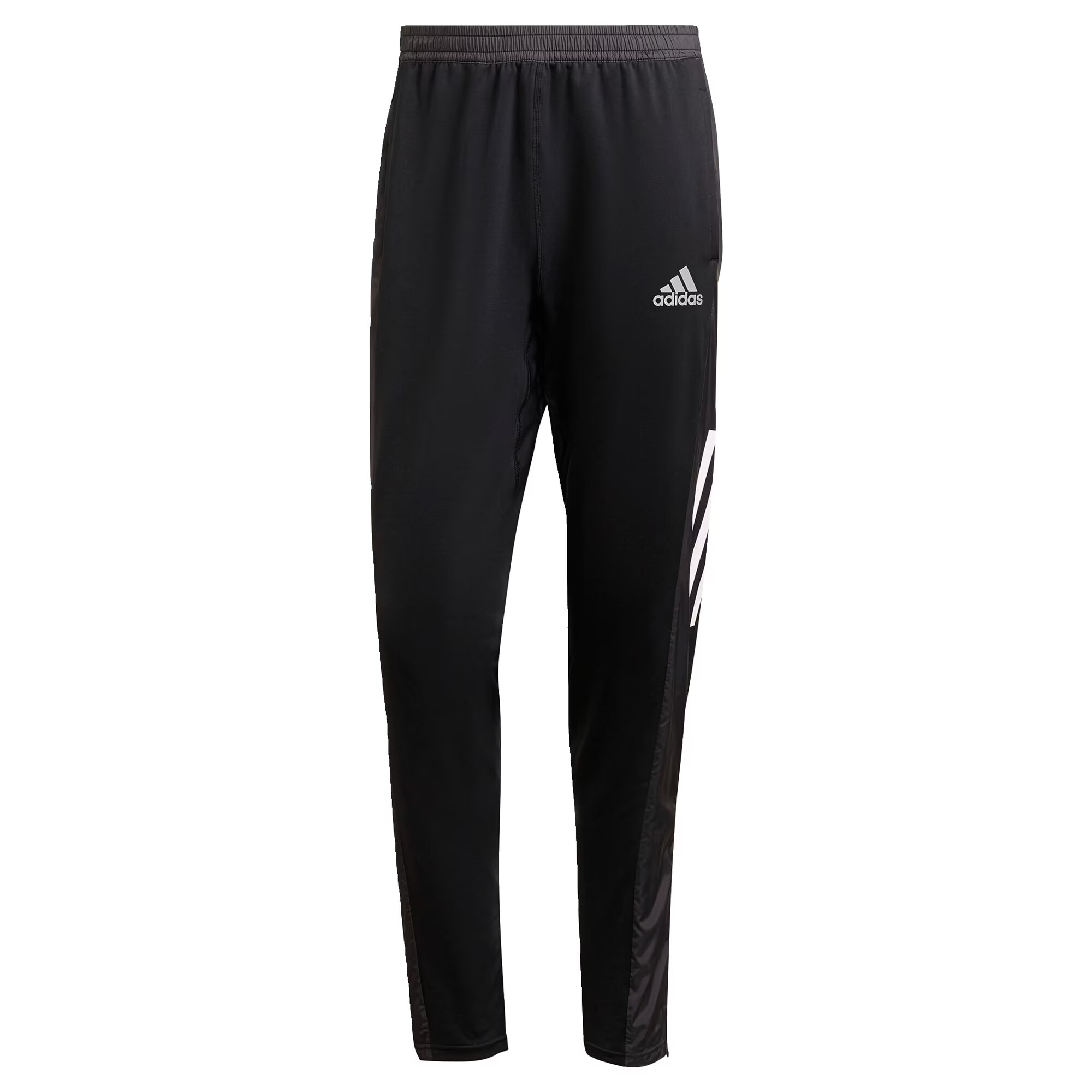 ADIDAS SPORTSWEAR Športne hlače temno siva / črna / bela - Pepit.si